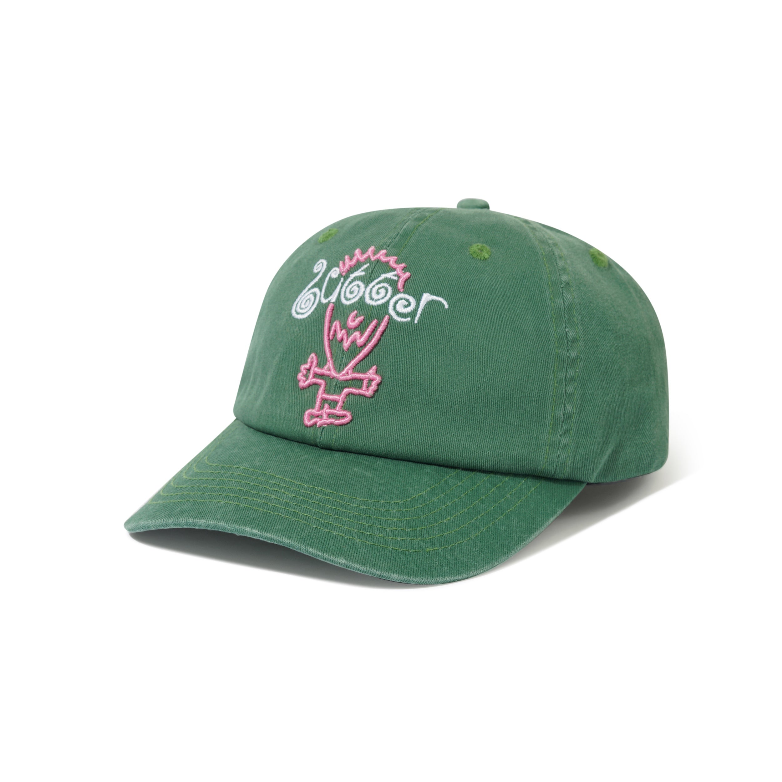 【BUTTER GOODS】Dizzy 6 Panel Cap Black Warped 6 Panel Cap, Brown / Navy – Butter Goods