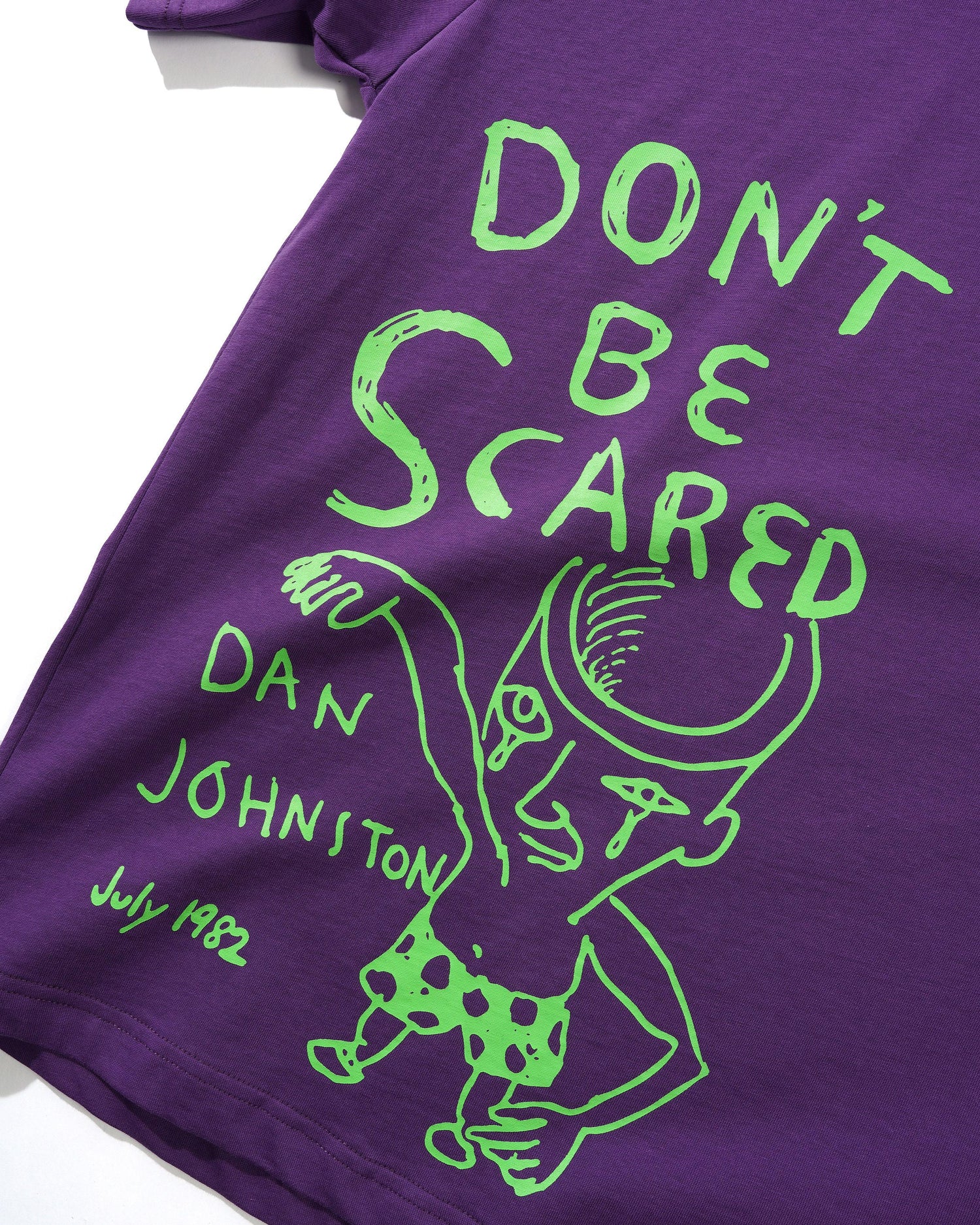 Don't Be Scared Tee, Grape