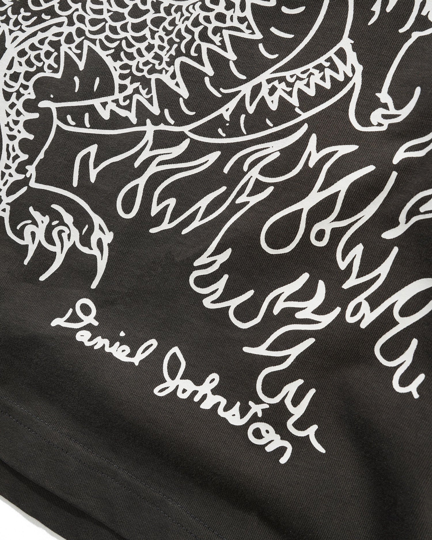 Dragon Tee, Washed Black