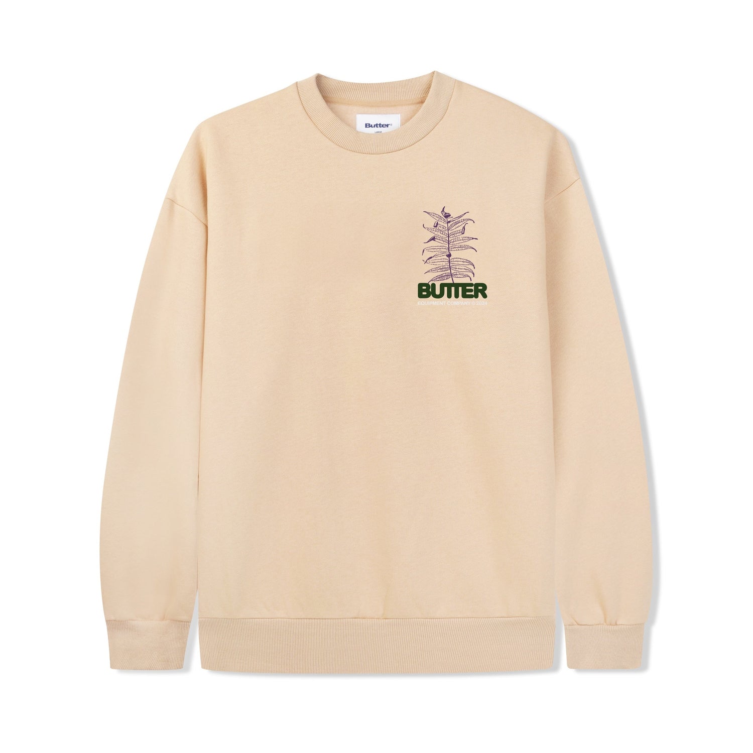 Earth Crewneck, Tan