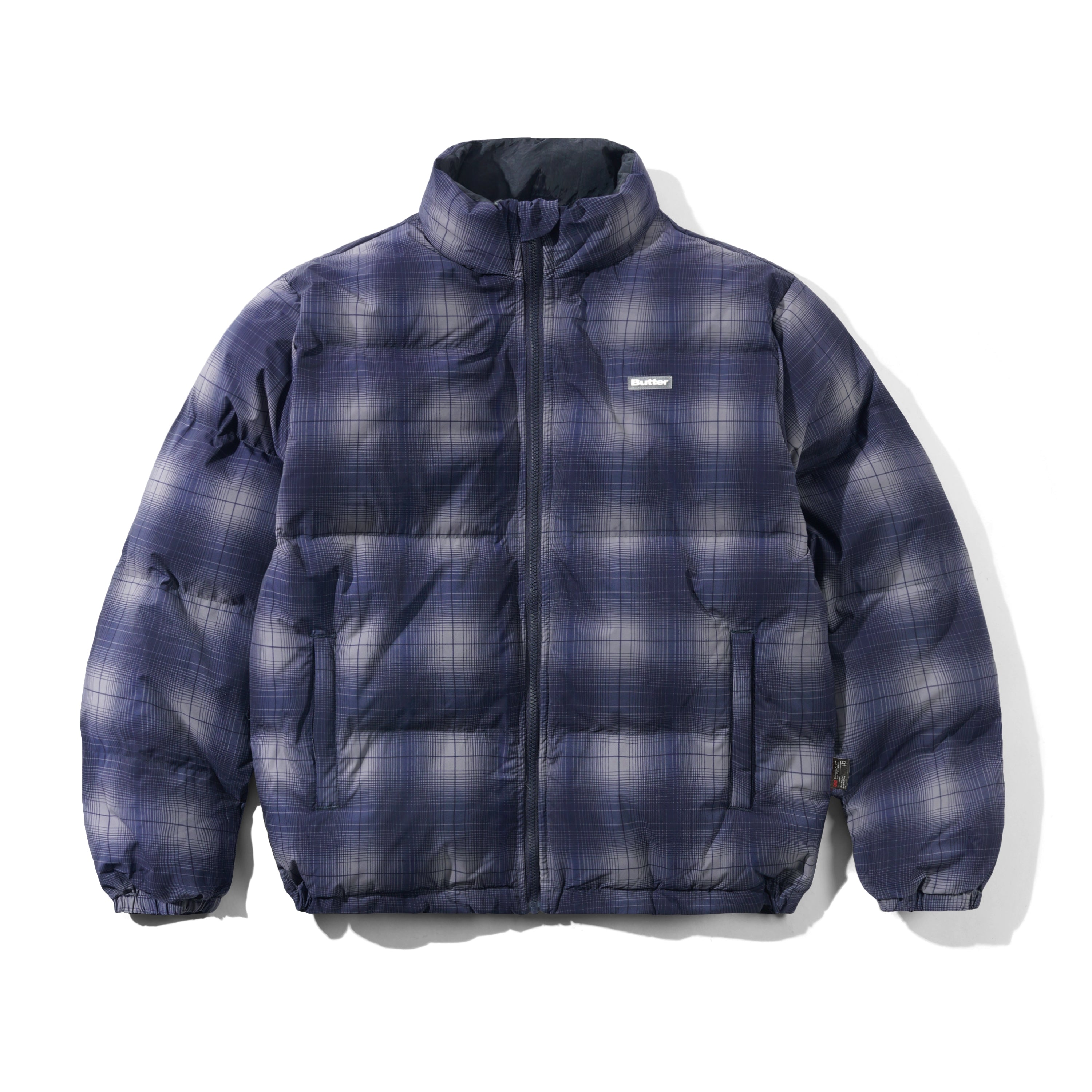 ジャケット・アウター BUTTER GOODS Hooded Puffer Jacket XL Hooded Puffer Jacket, Forest – Butter Goods