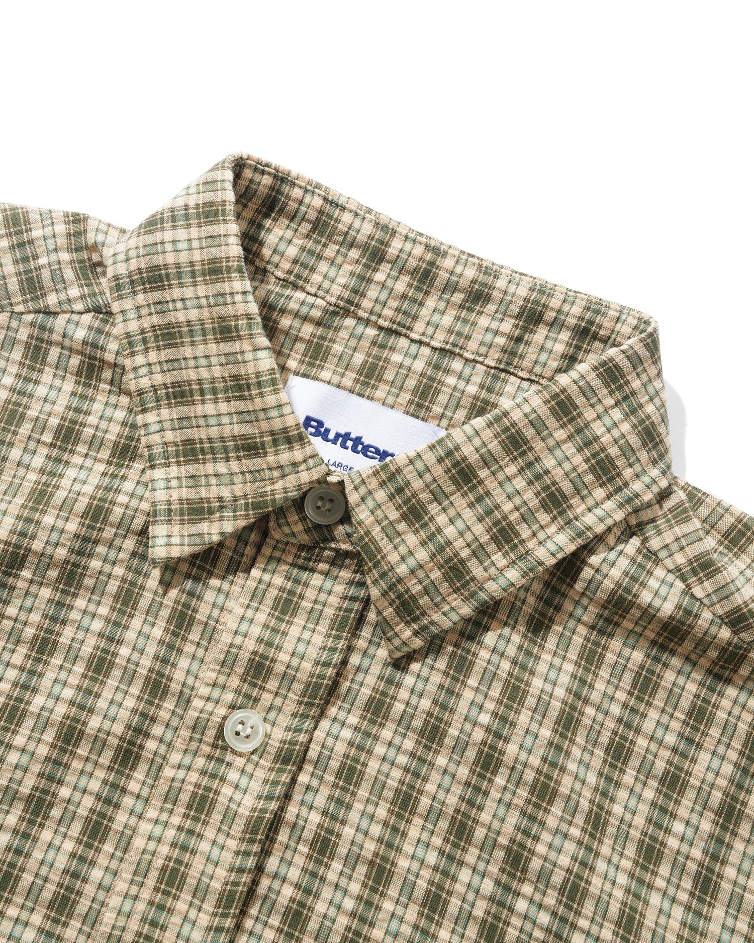 Equipment S/S Shirt, Moss / Yellow