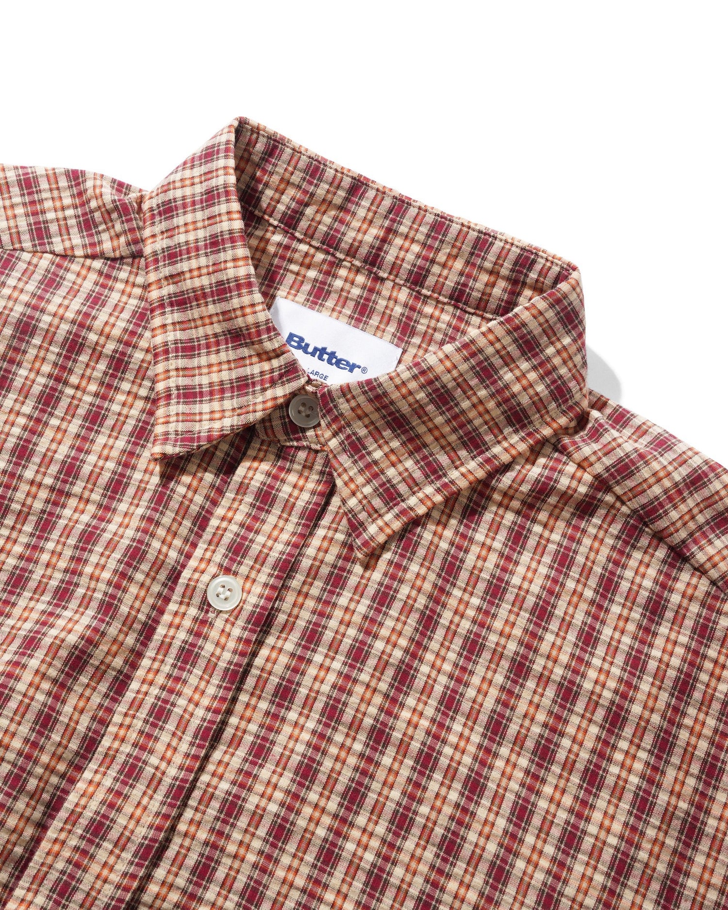 Equipment S/S Shirt, Red / Yellow