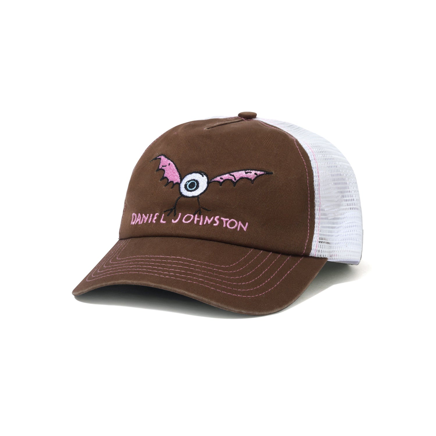 Eye Trucker Cap, Brown