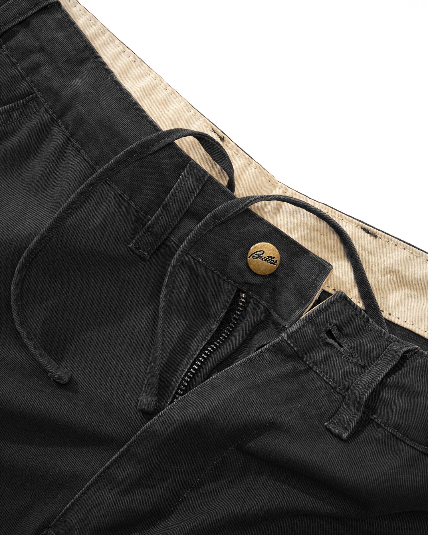 Field Cargo Pants, Washed Black