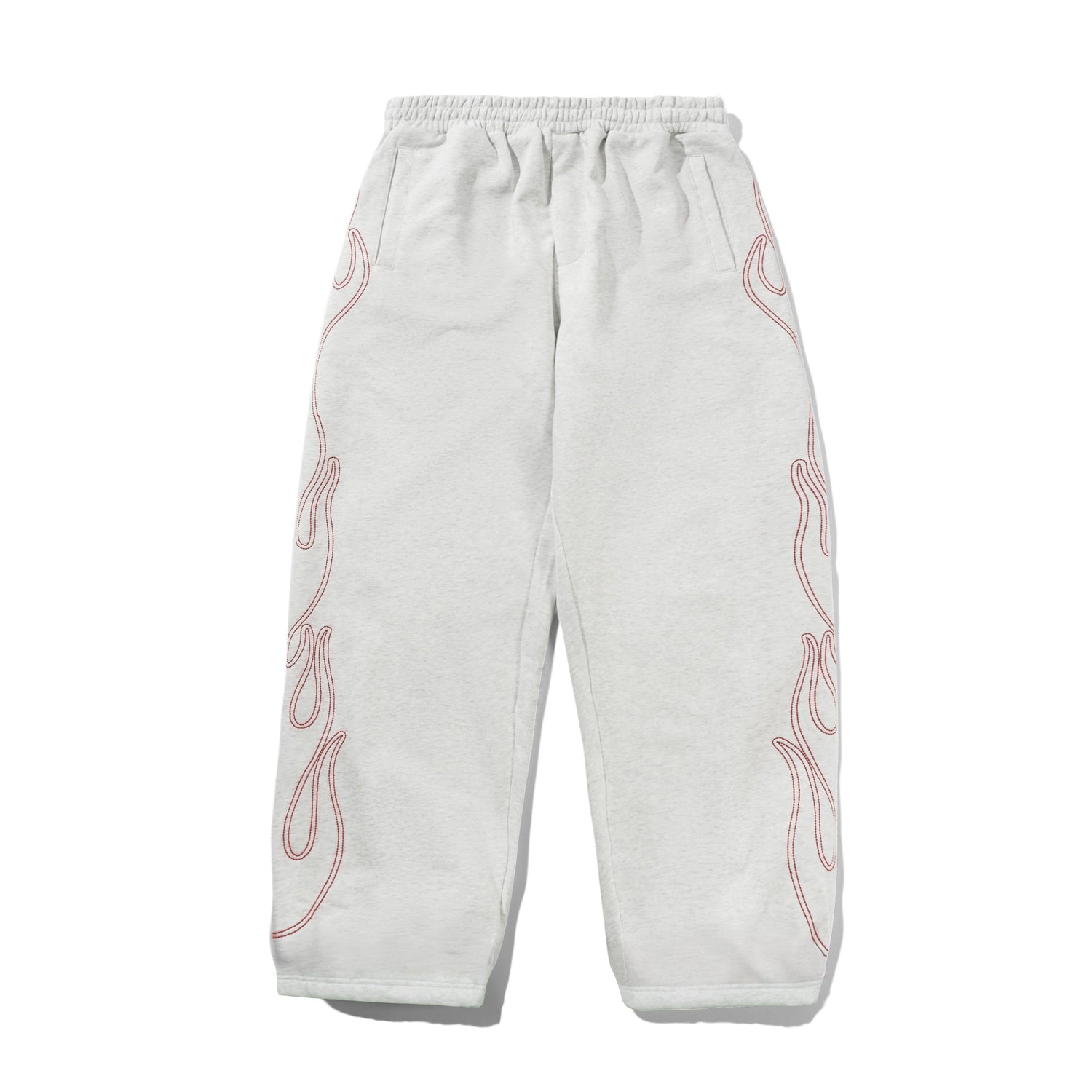 Flame Fleece Pants, Ash