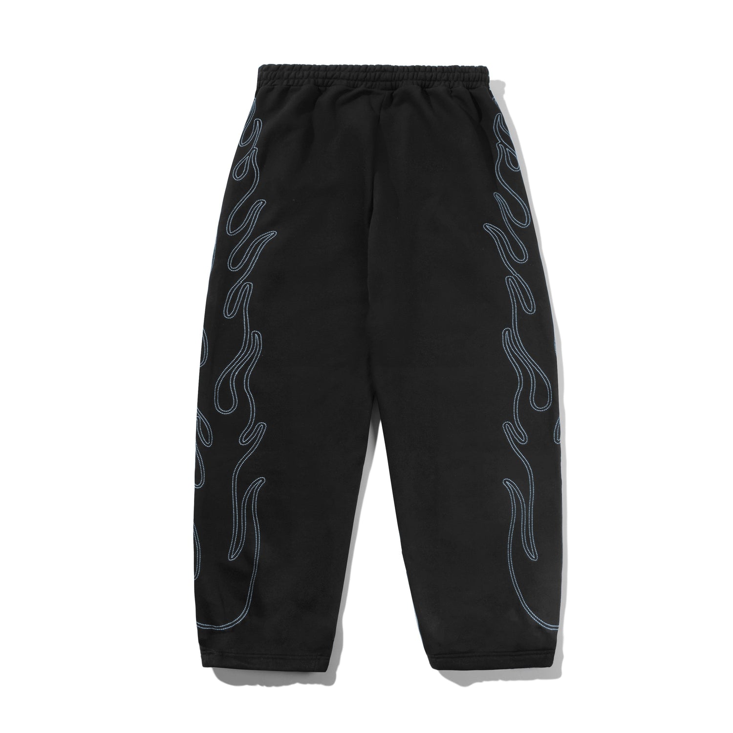 Flame Fleece Pants, Black
