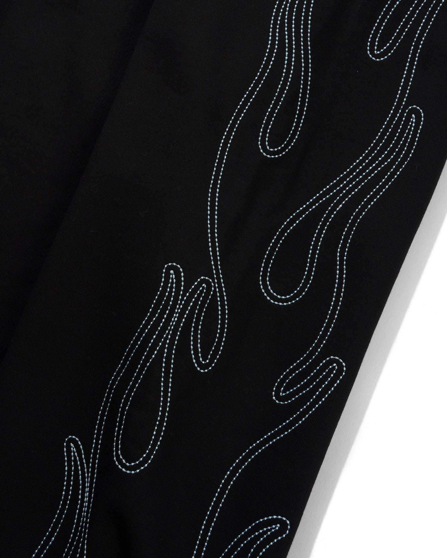 Flame Fleece Pants, Black