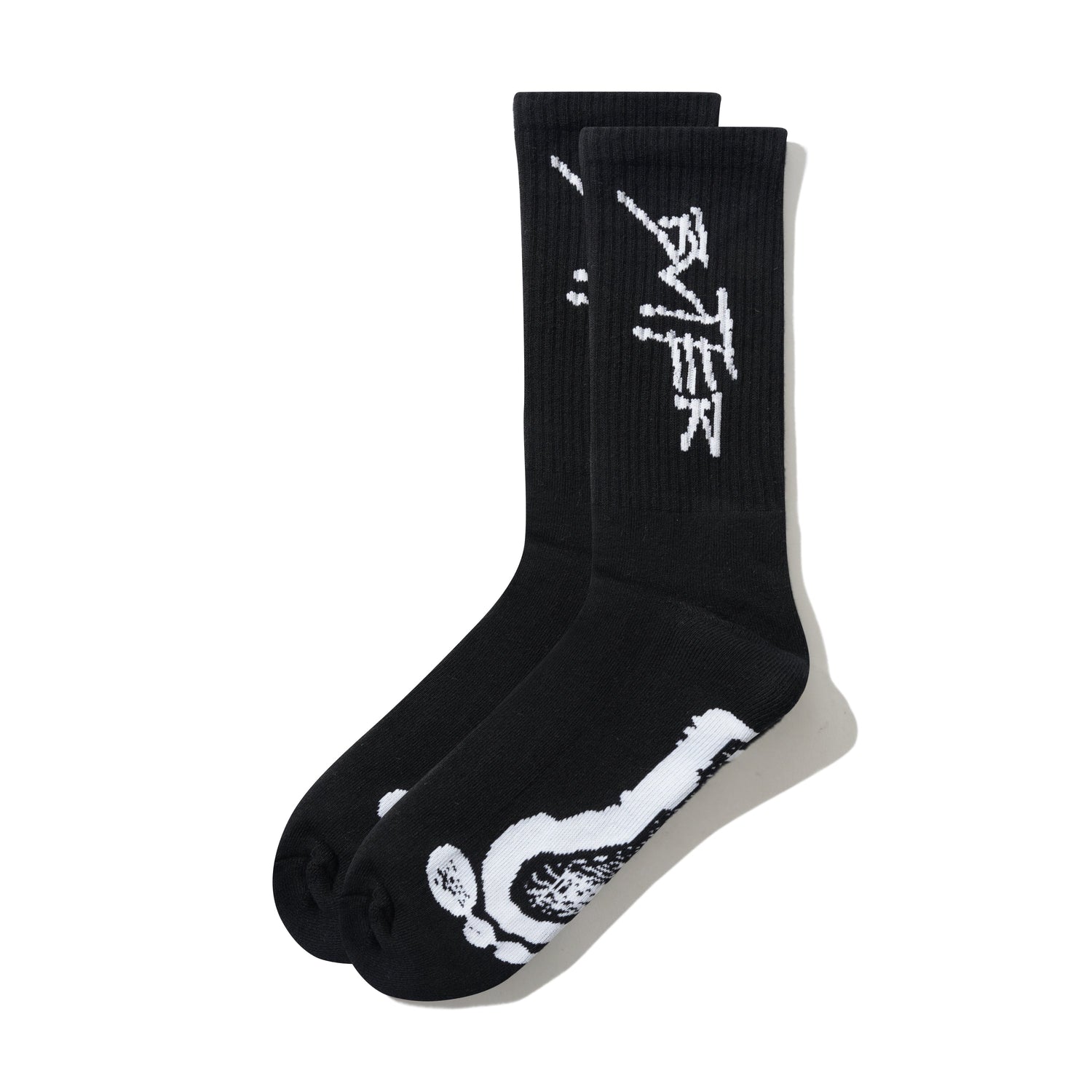 Footprints Socks, Black