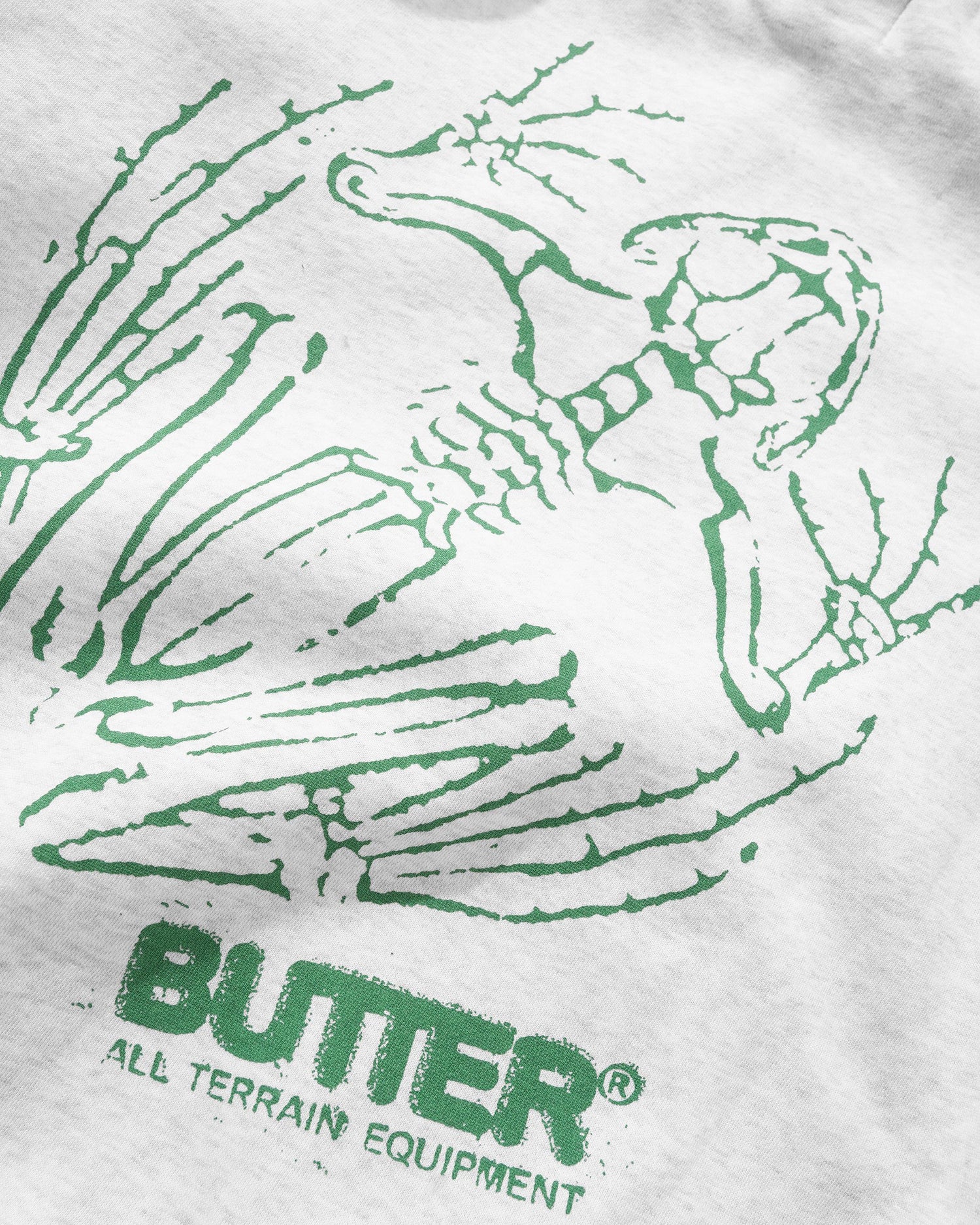 Fossil Pullover Hood, Ash