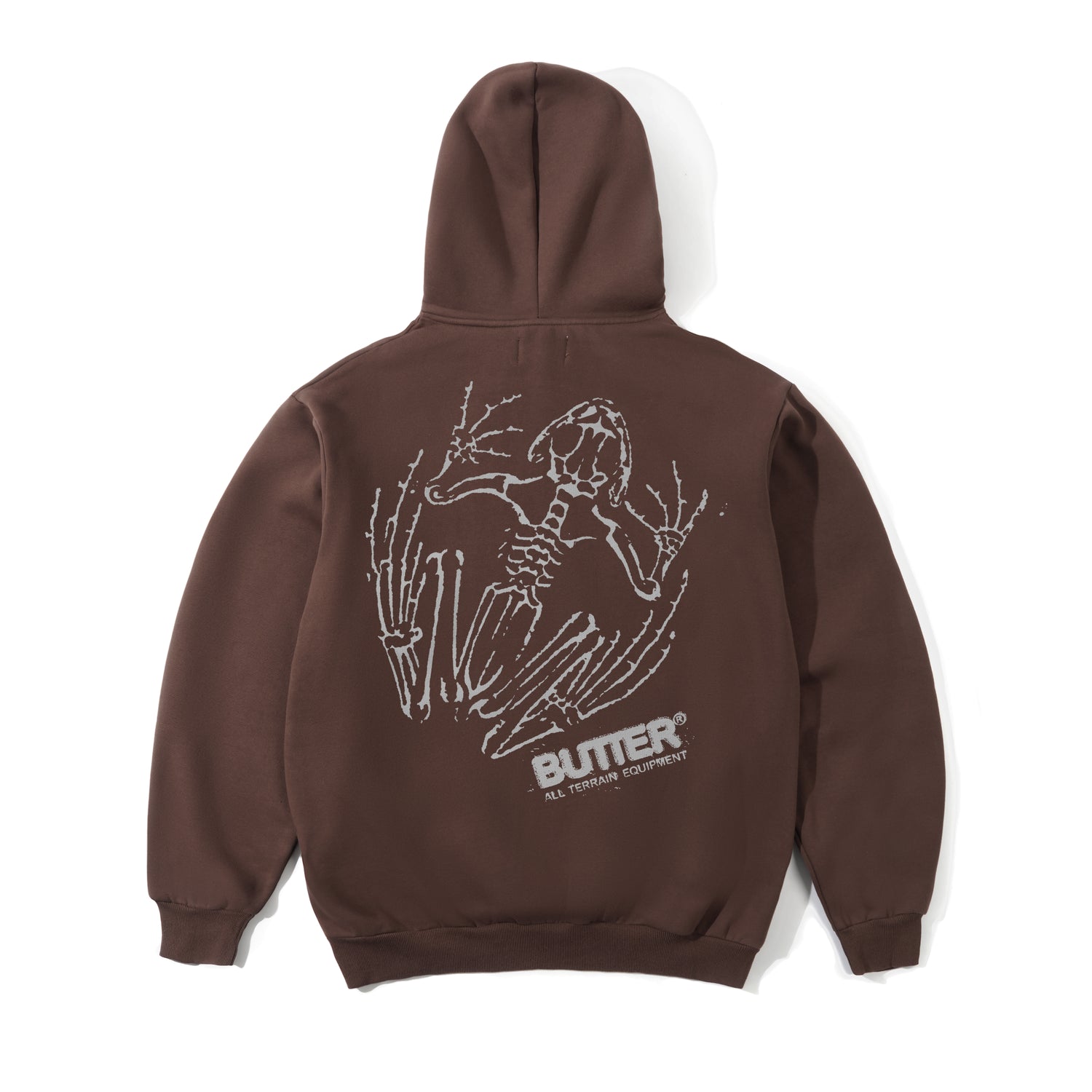 Fossil Pullover Hood, Brown