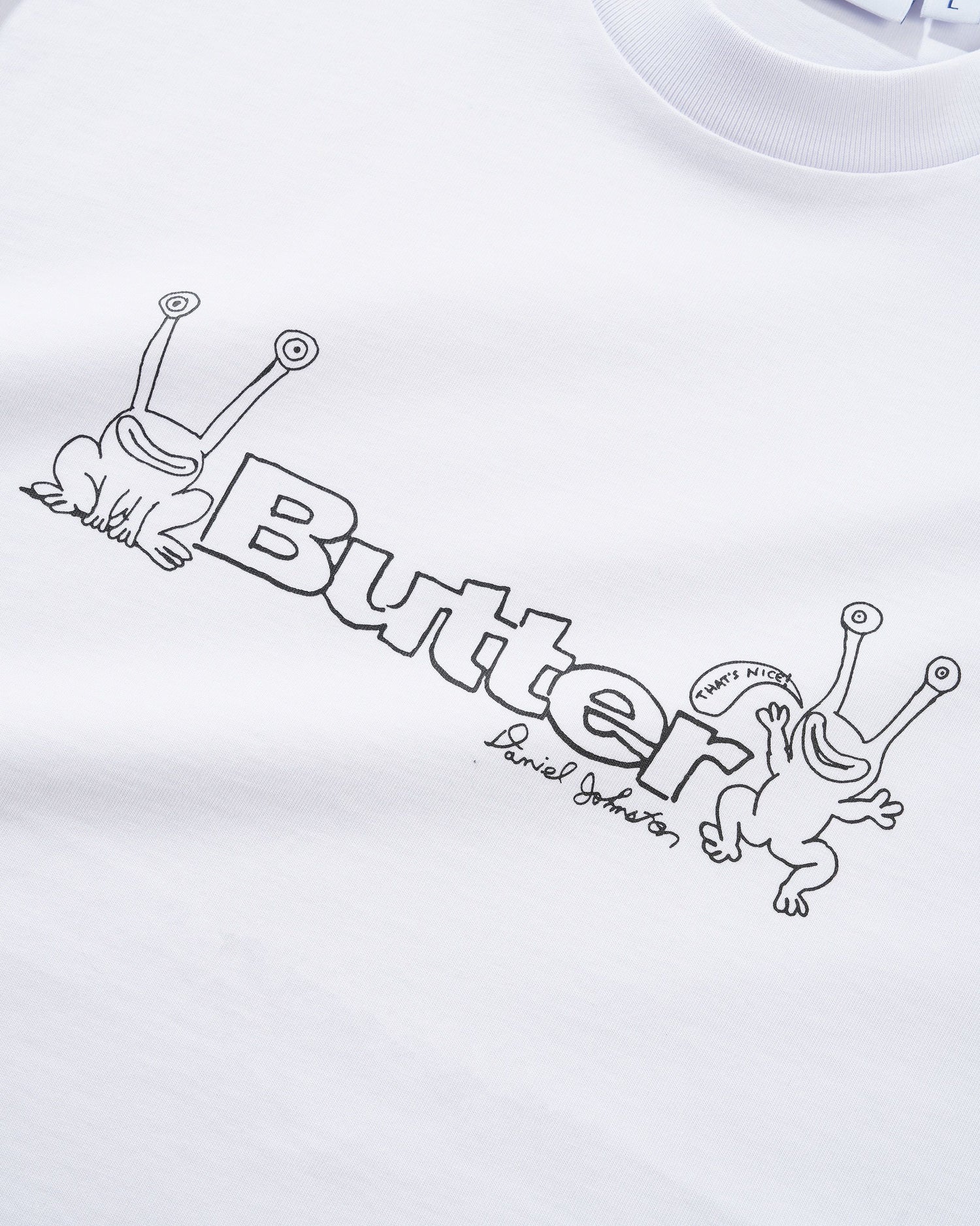 Frog Logo Tee, White