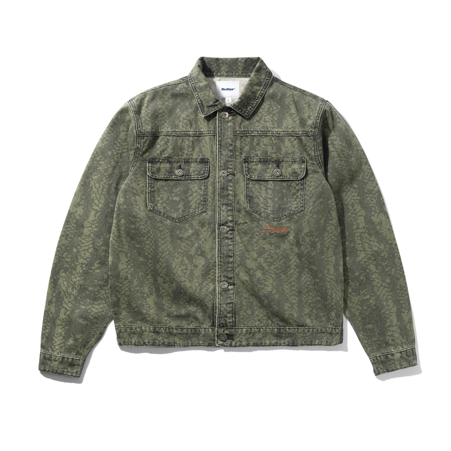 Garage Denim Jacket, Lowland Camo