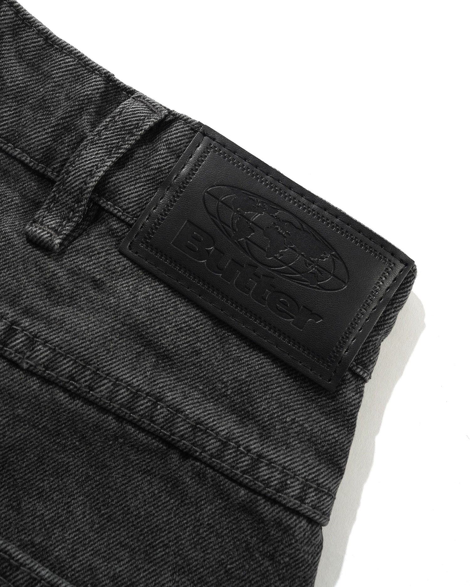 Garage Denim Jeans, Faded Black