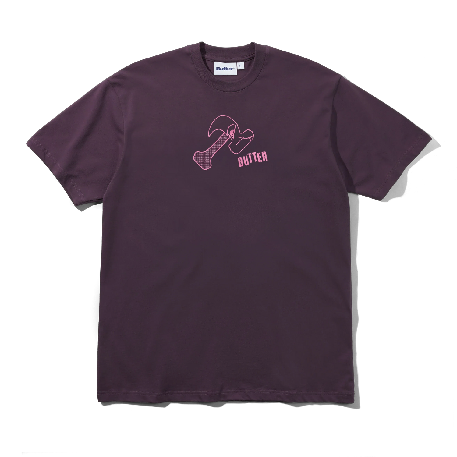 Heavy Tee, Eggplant