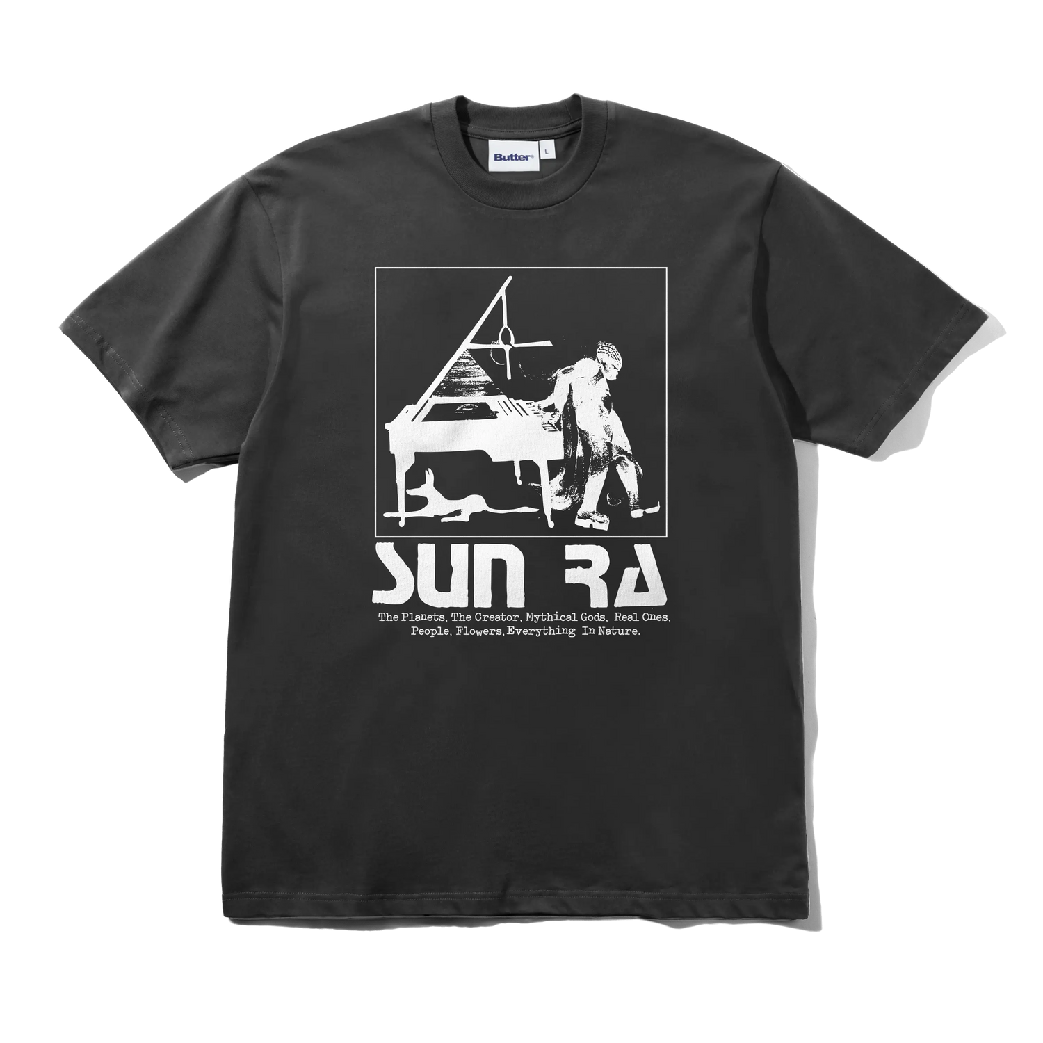 Inspiration Tee, Washed Black
