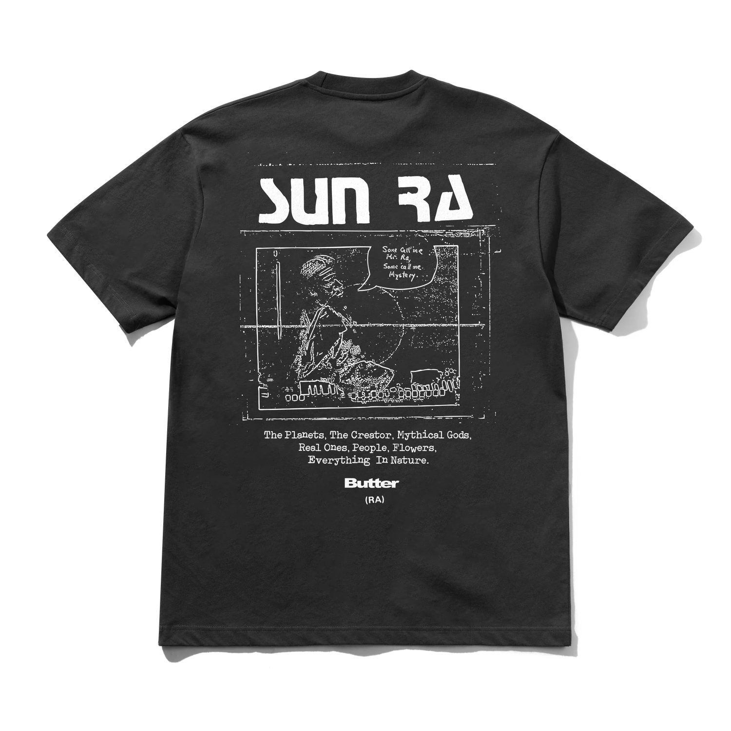 Inspiration Tee, Washed Black