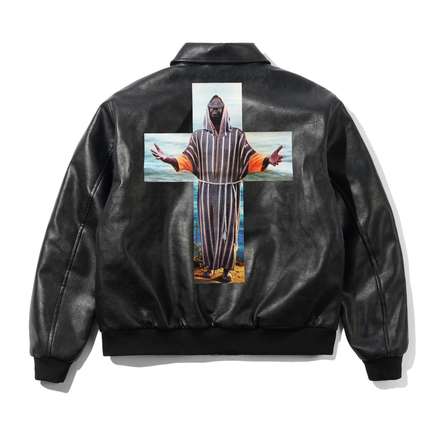 Isaac Hayes Bomber Jacket, Black