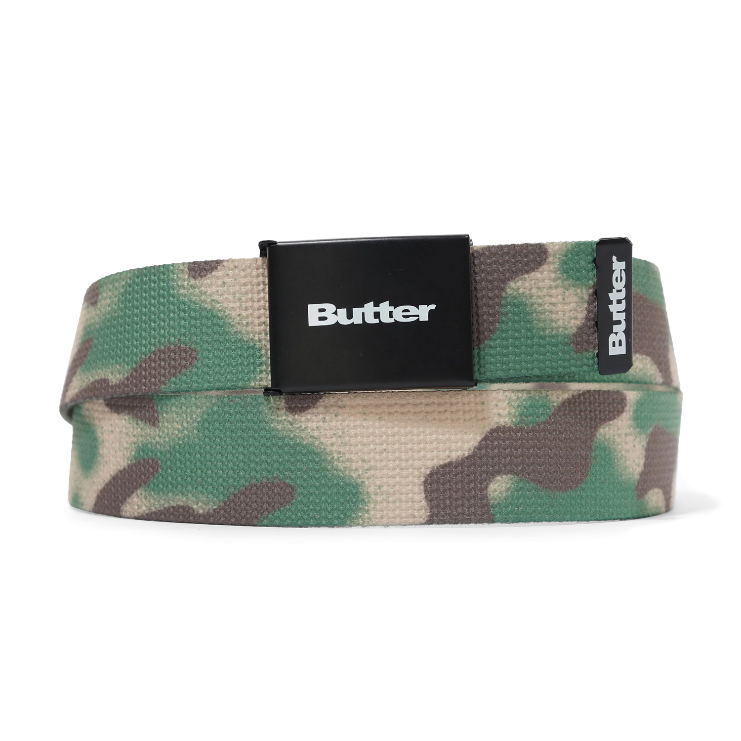 Logo Woven Belt, Spray Camo