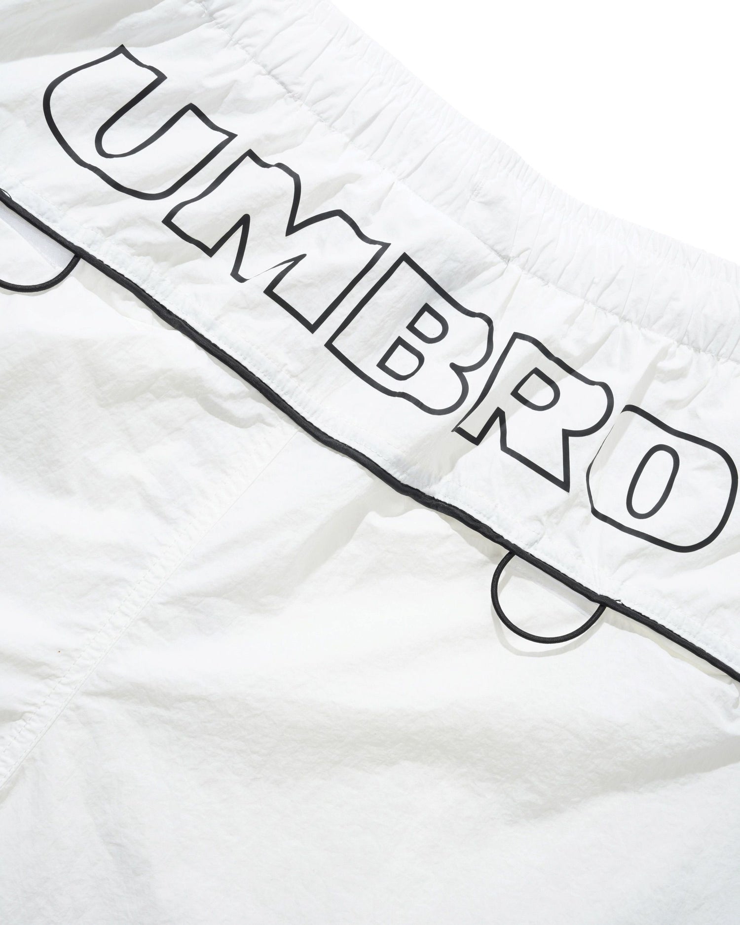 Long Track Shorts, White