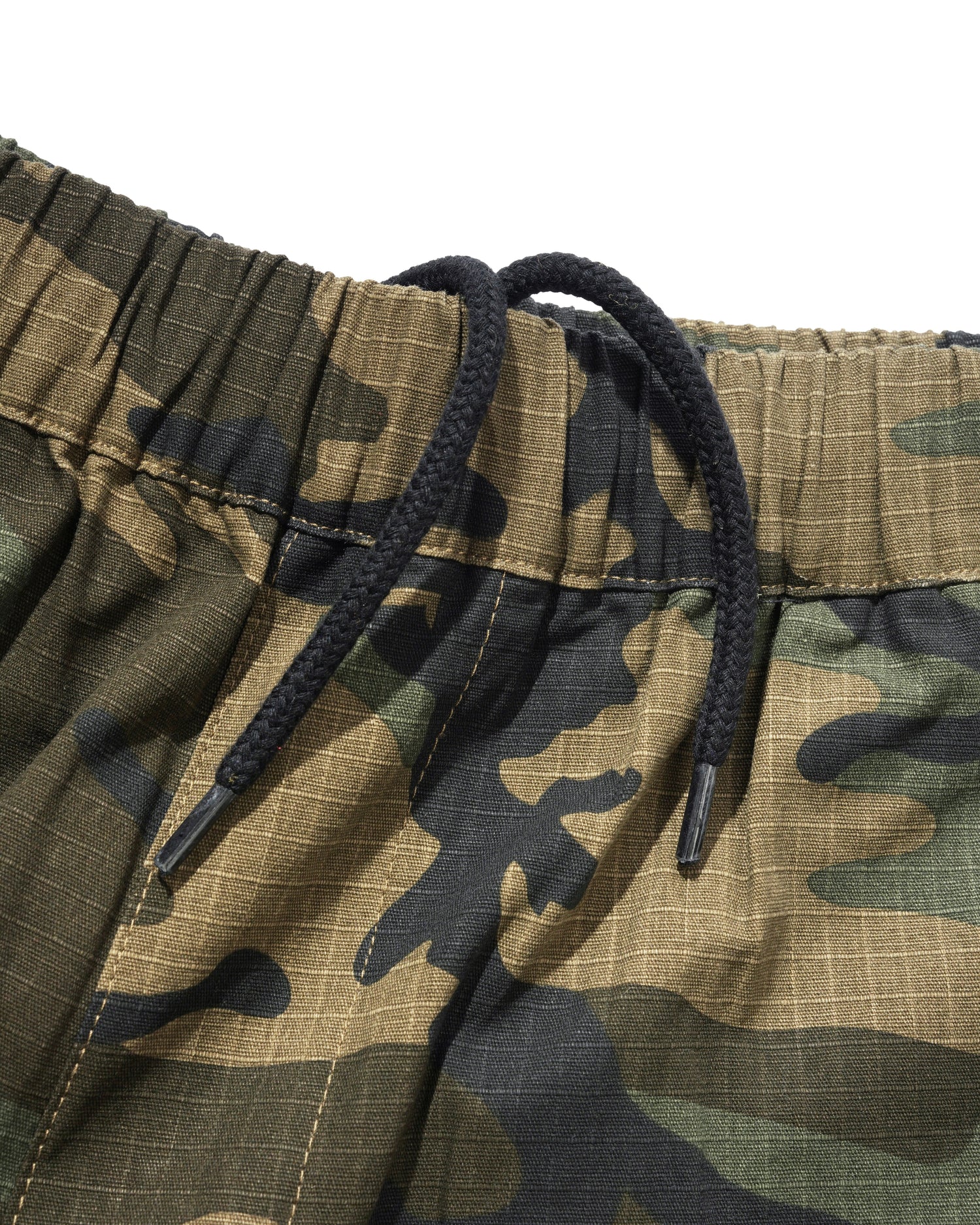 Loose Shorts, Woodland Ripstop Camo