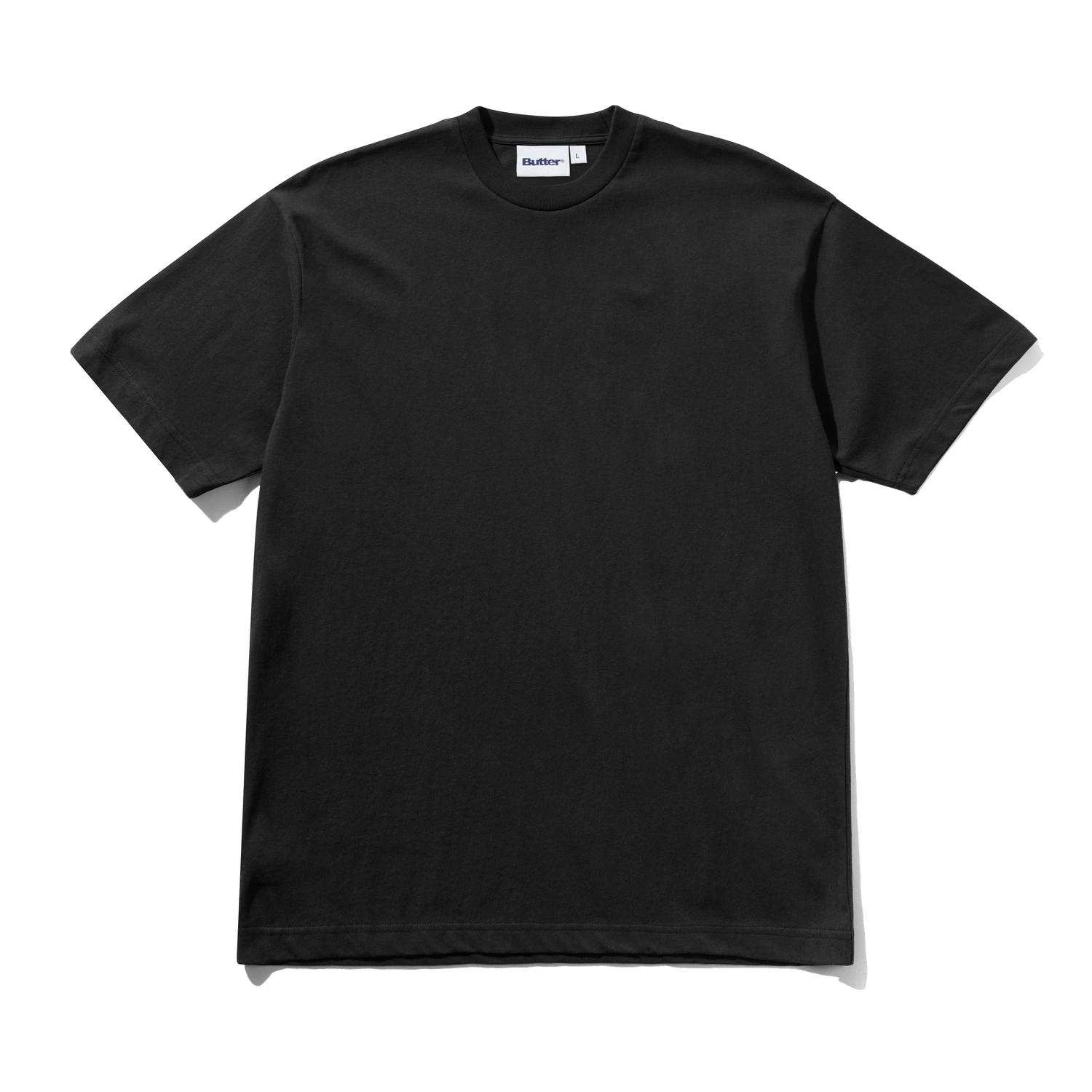 Nail Shoulder Print Tee, Black