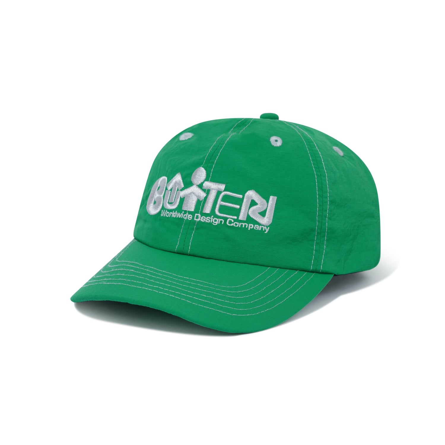 Design 6 Panel Cap, Green