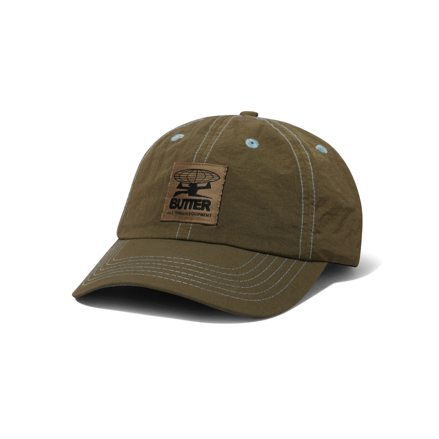 Overdyed Terrain 6 Panel Cap, Brown