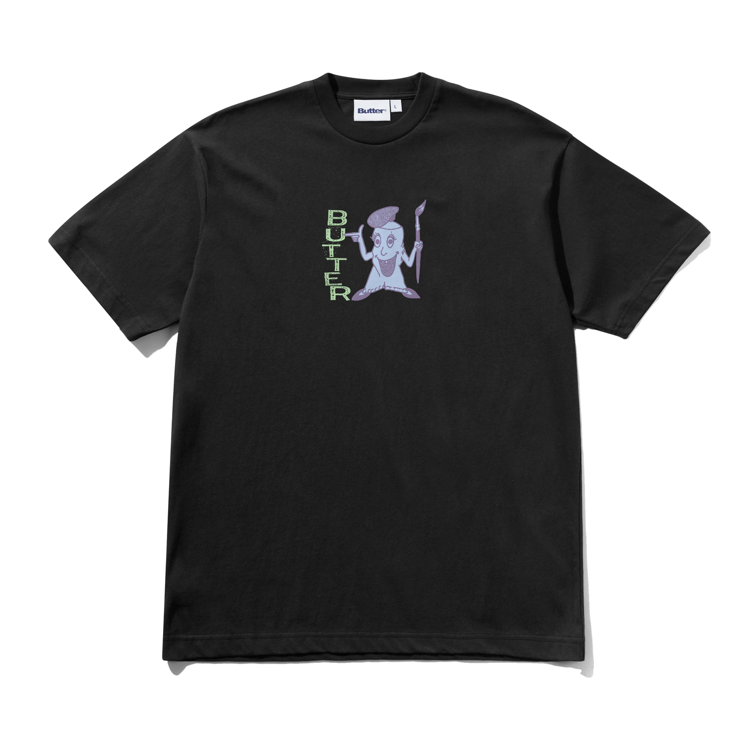 Paint Tee, Black