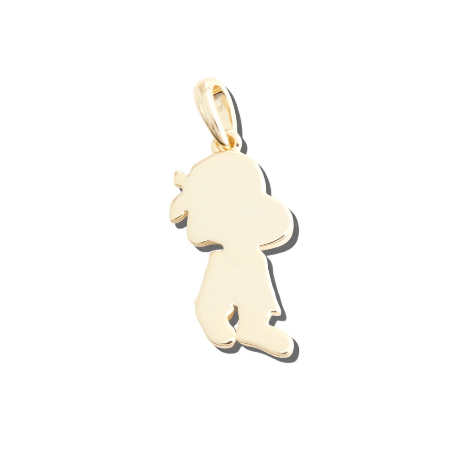 Snoopy Pendant, Gold