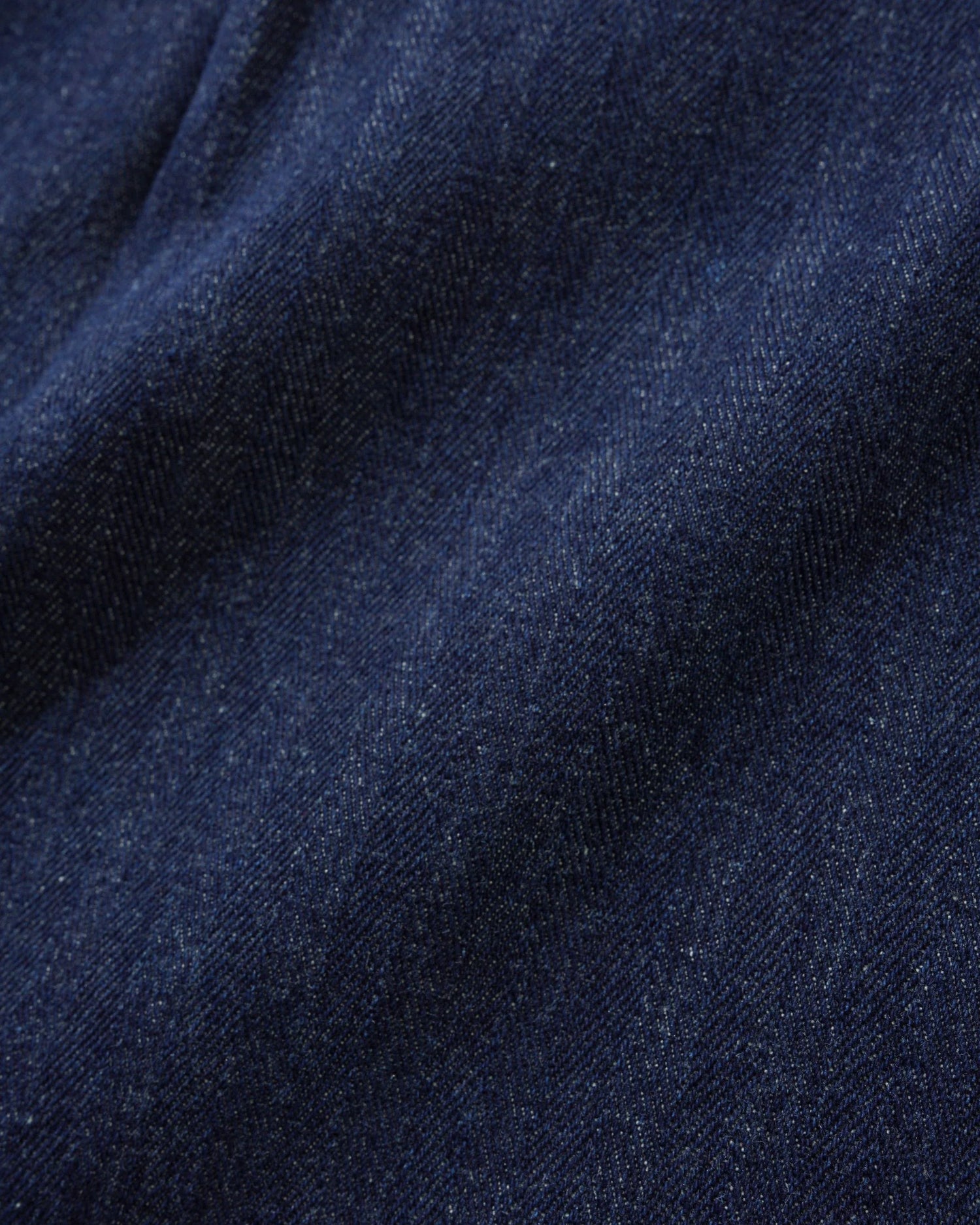 Pleated Trousers, Herringbone Denim
