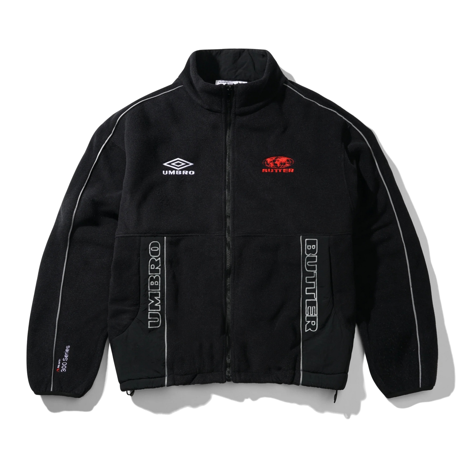 Polartec Zip-Thru Jacket, Black