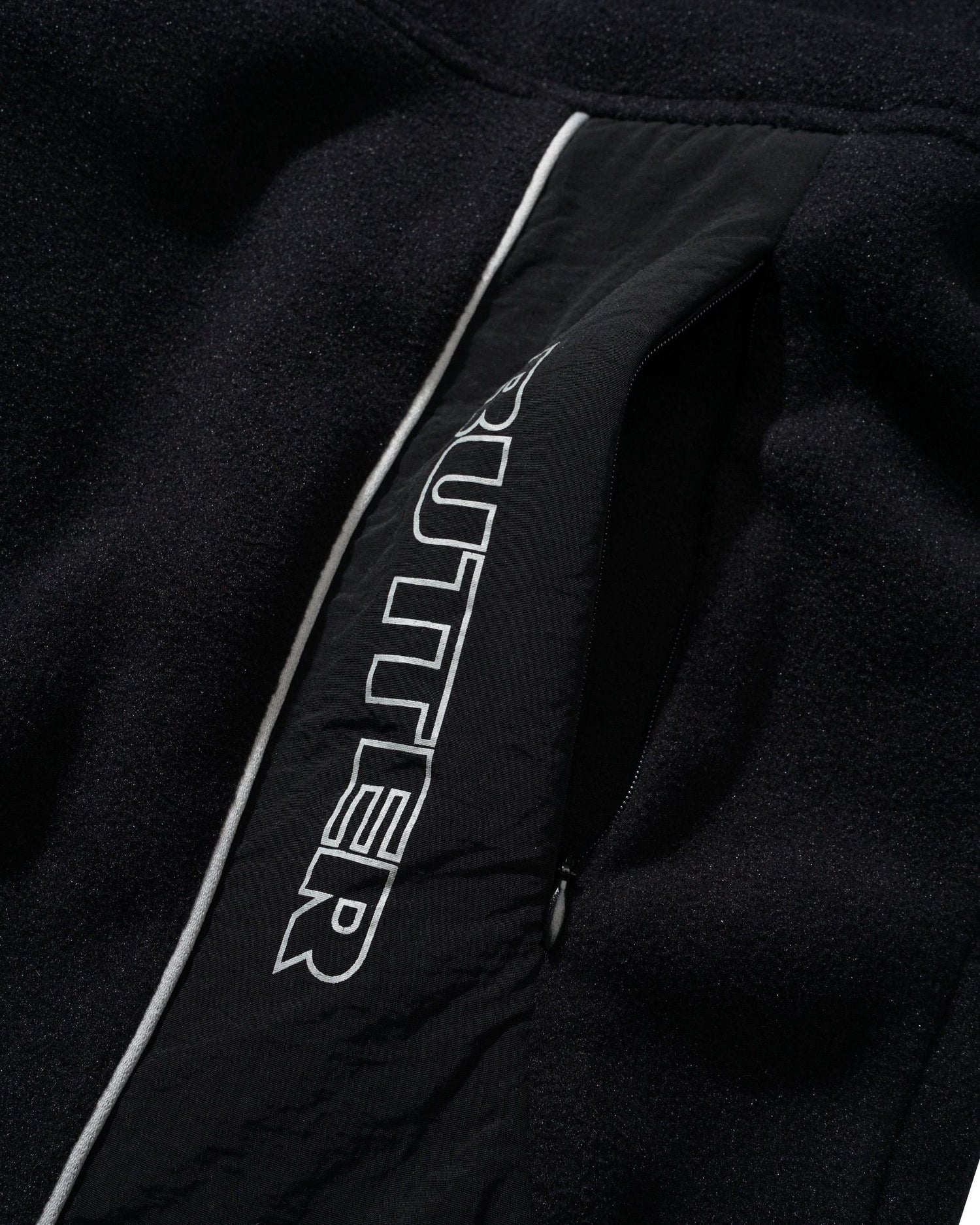 Polartec Zip-Thru Jacket, Black