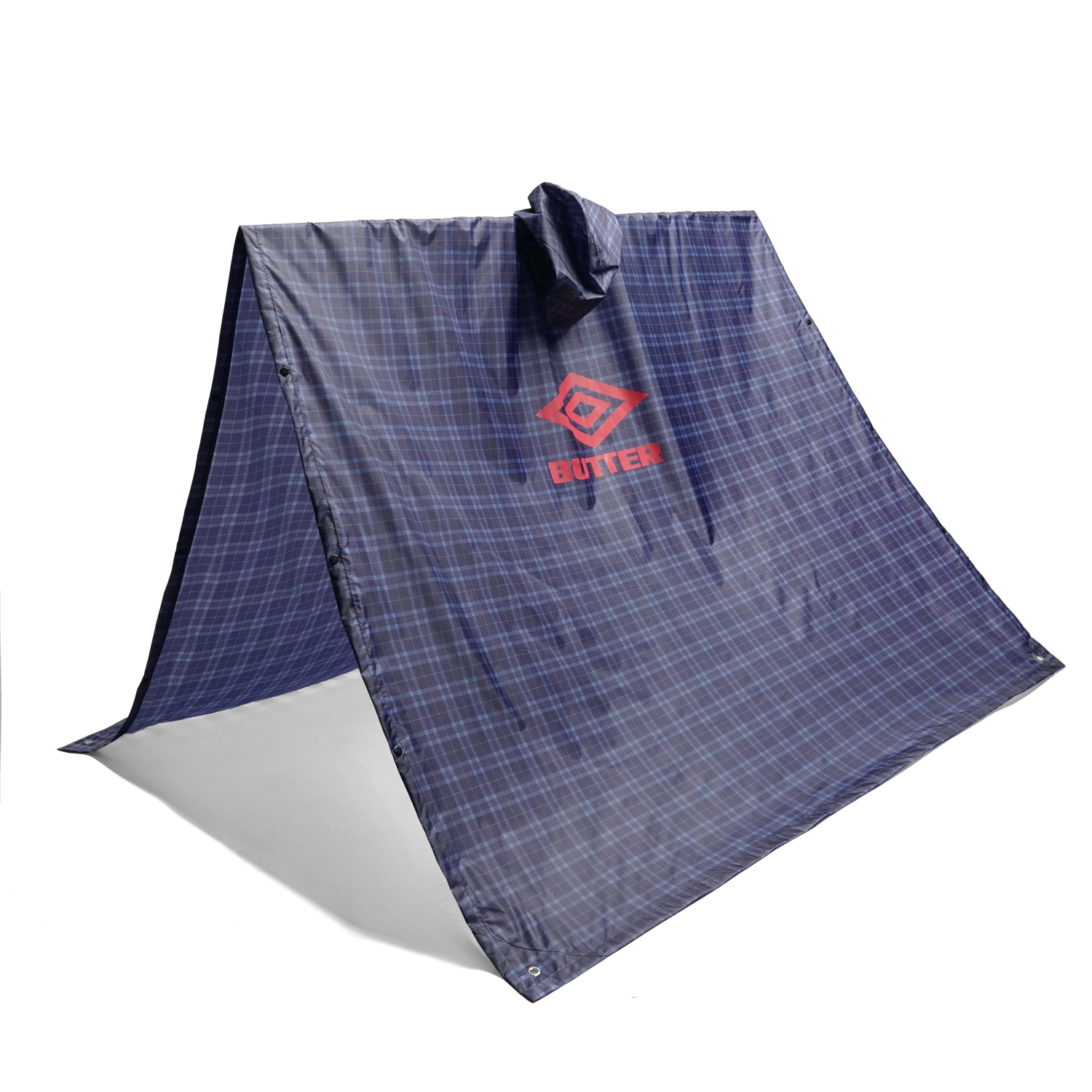 Poncho, Plaid