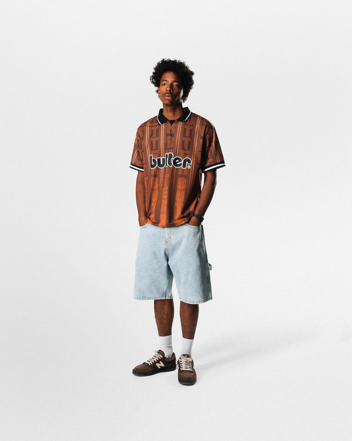 City Jersey, Brown / Orange