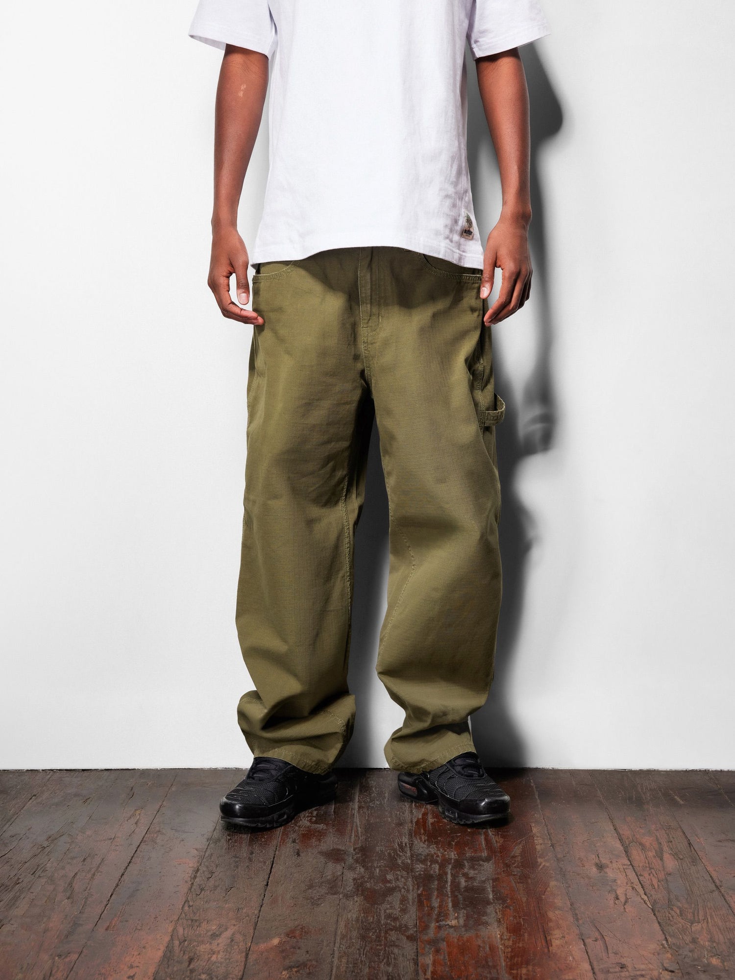 Ripstop Carpenter Pants, Army