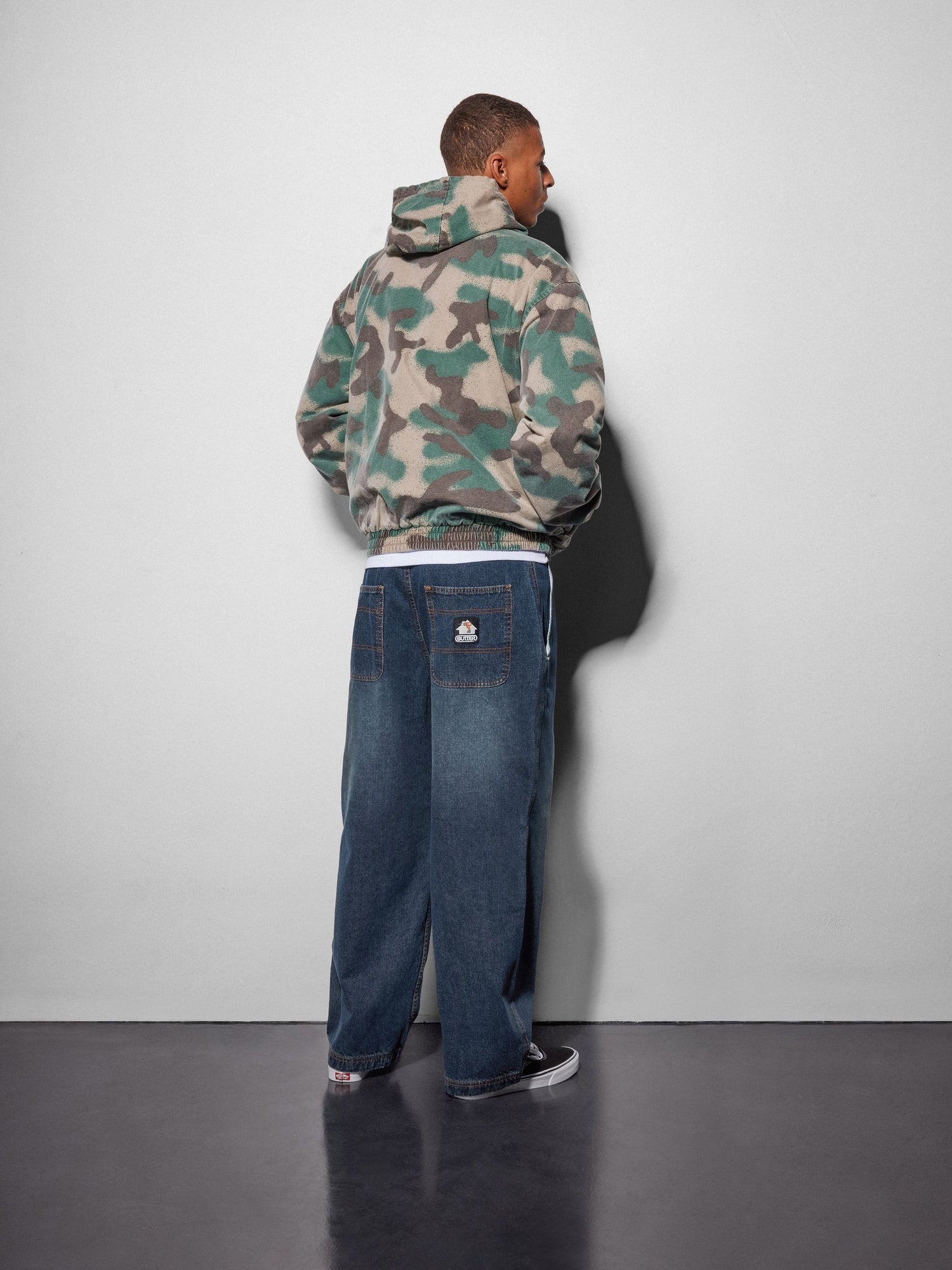 Work Pants, Streaky Navy Wash