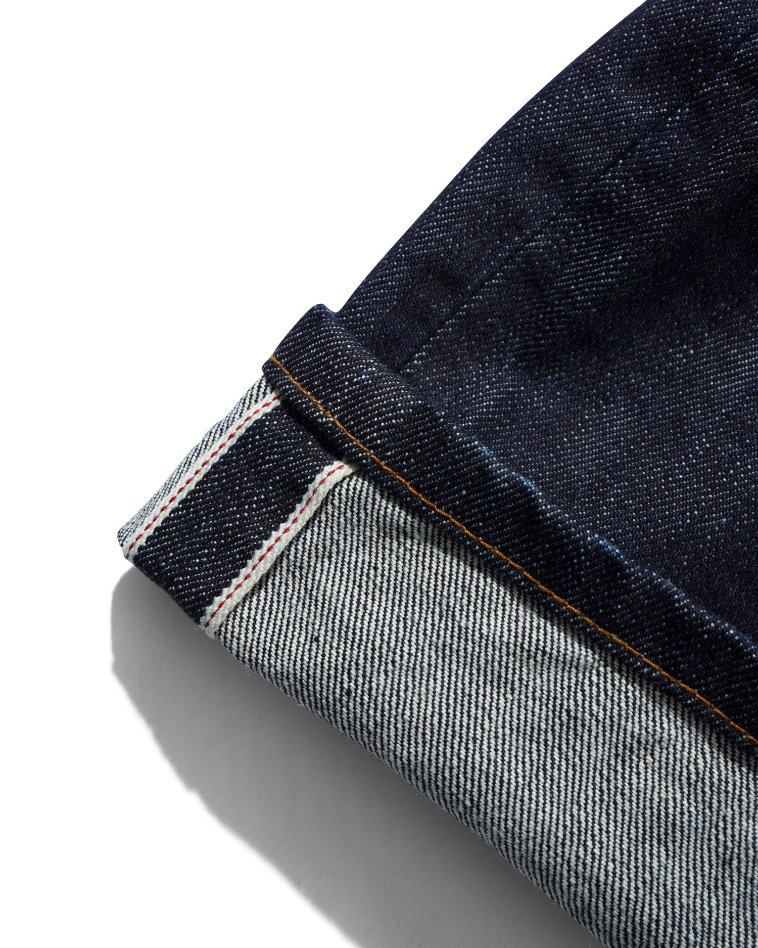 Relaxed Denim Jeans, Selvedge Blue