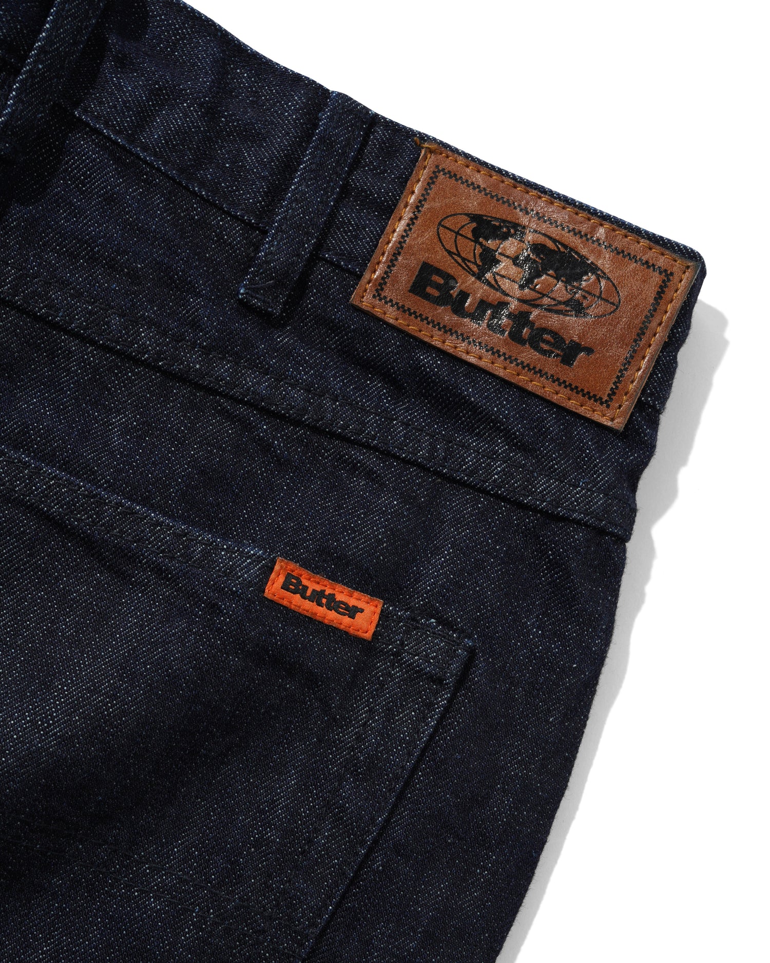 Relaxed Denim Jeans, Selvedge Blue