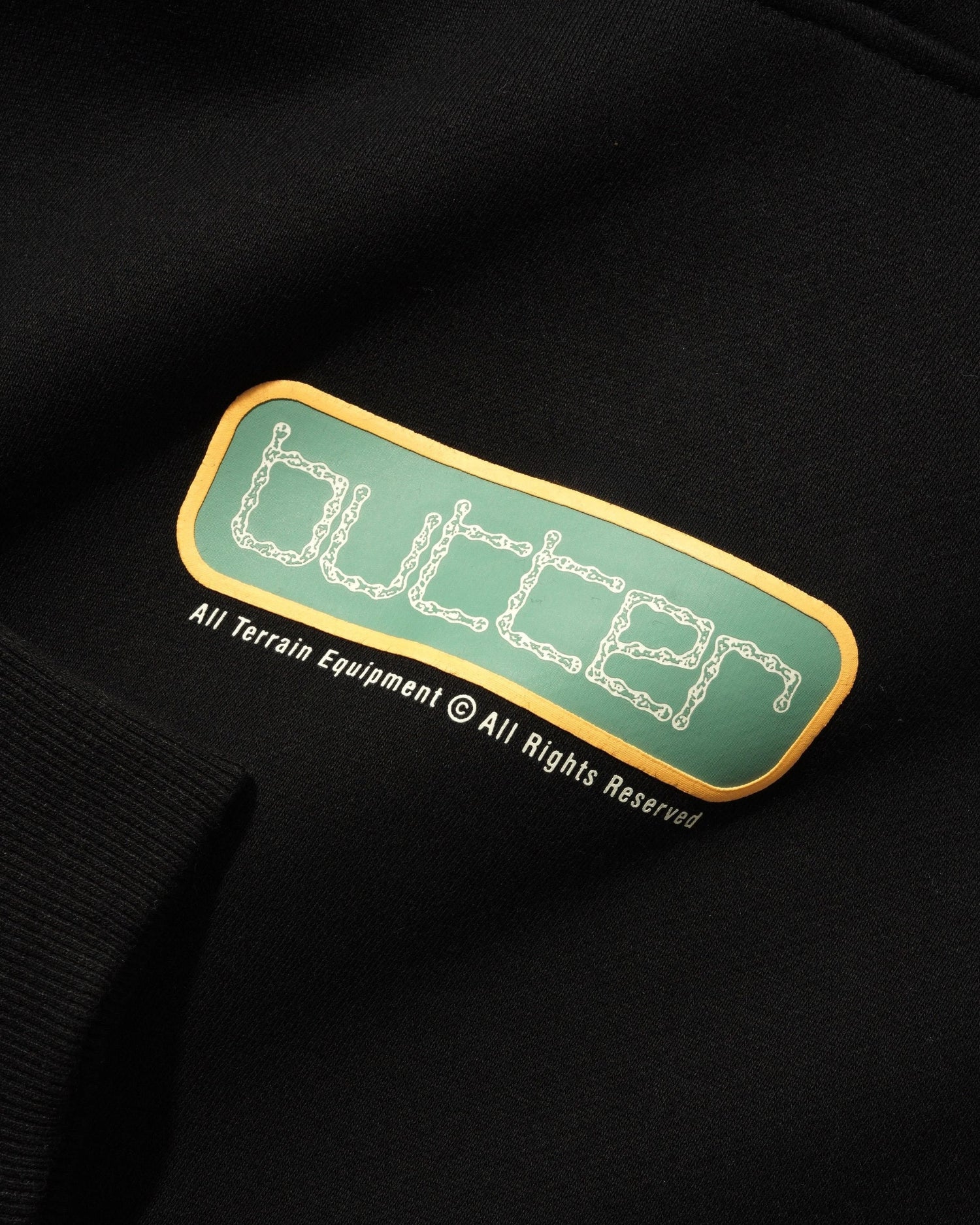 Reserved Pullover Hood, Black