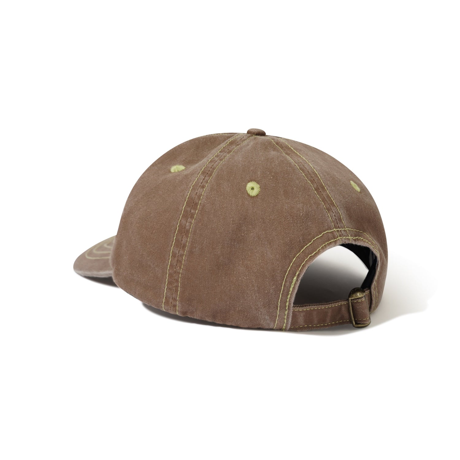 Rounded Logo 6 Panel Cap, Sandalwood