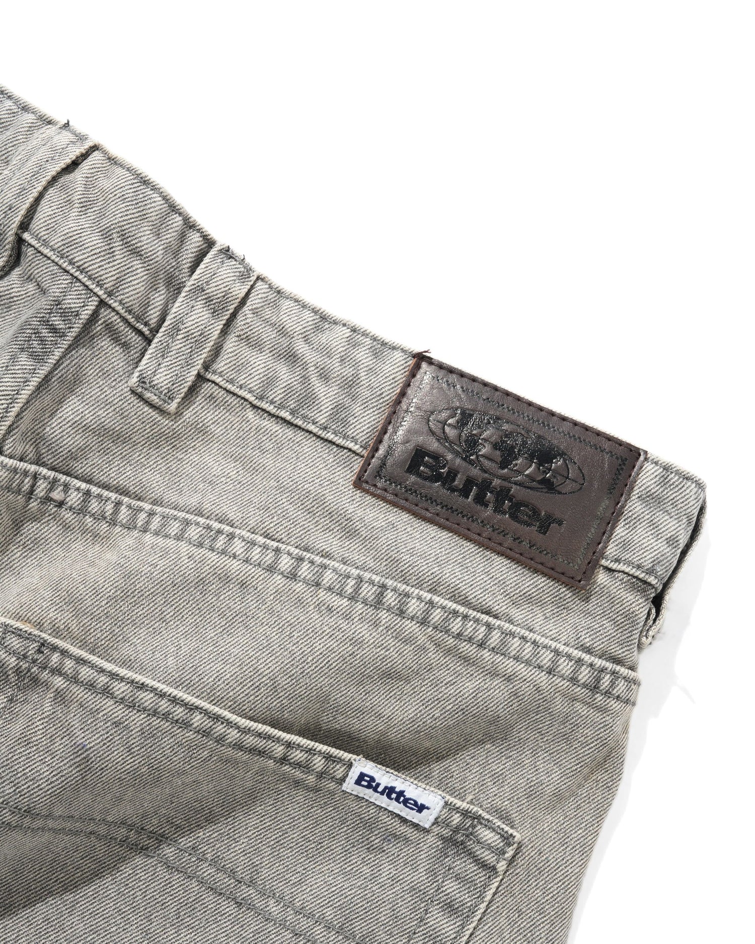 Santosuosso Denim Jeans, Grey Wash
