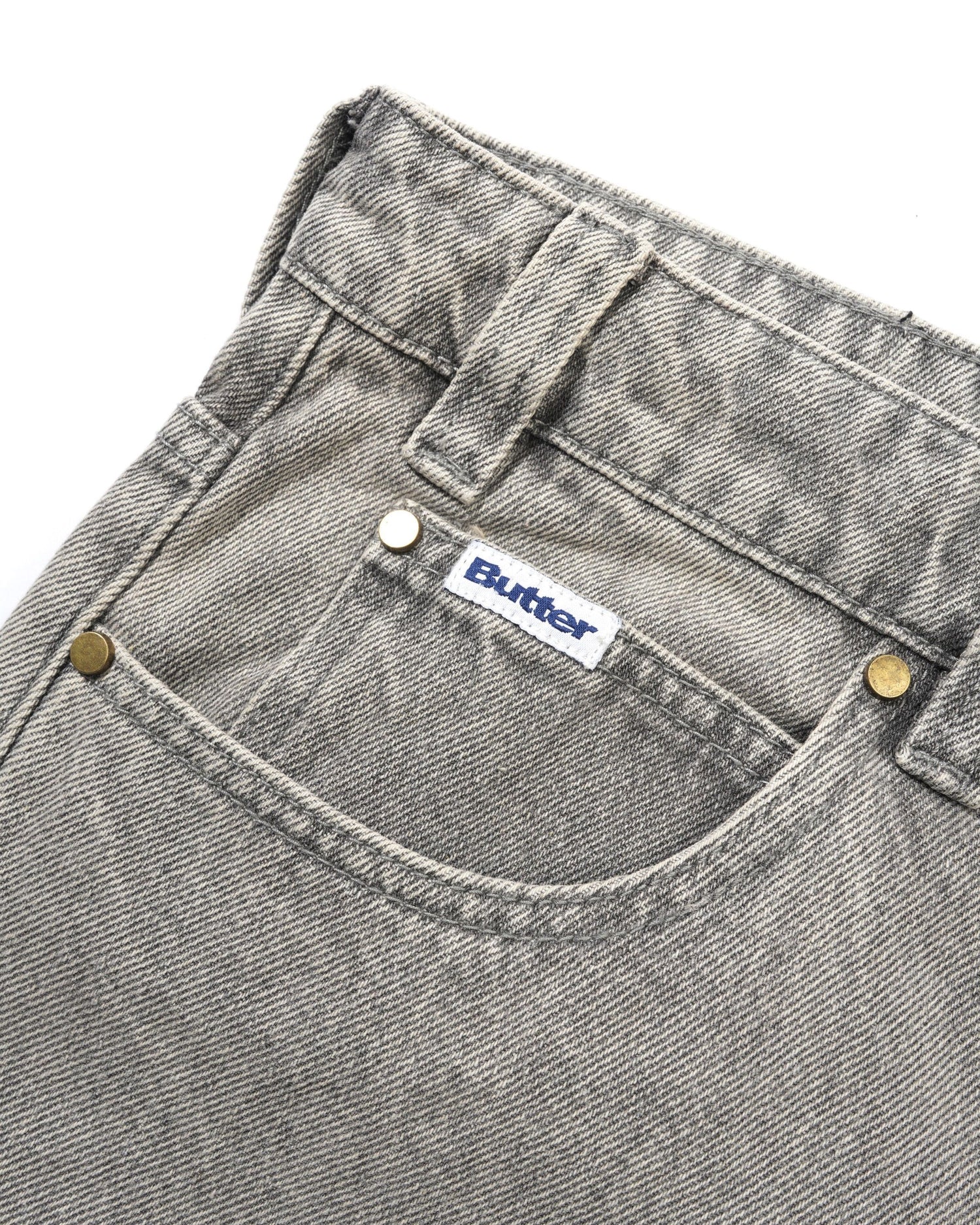 Santosuosso Denim Jeans, Grey Wash