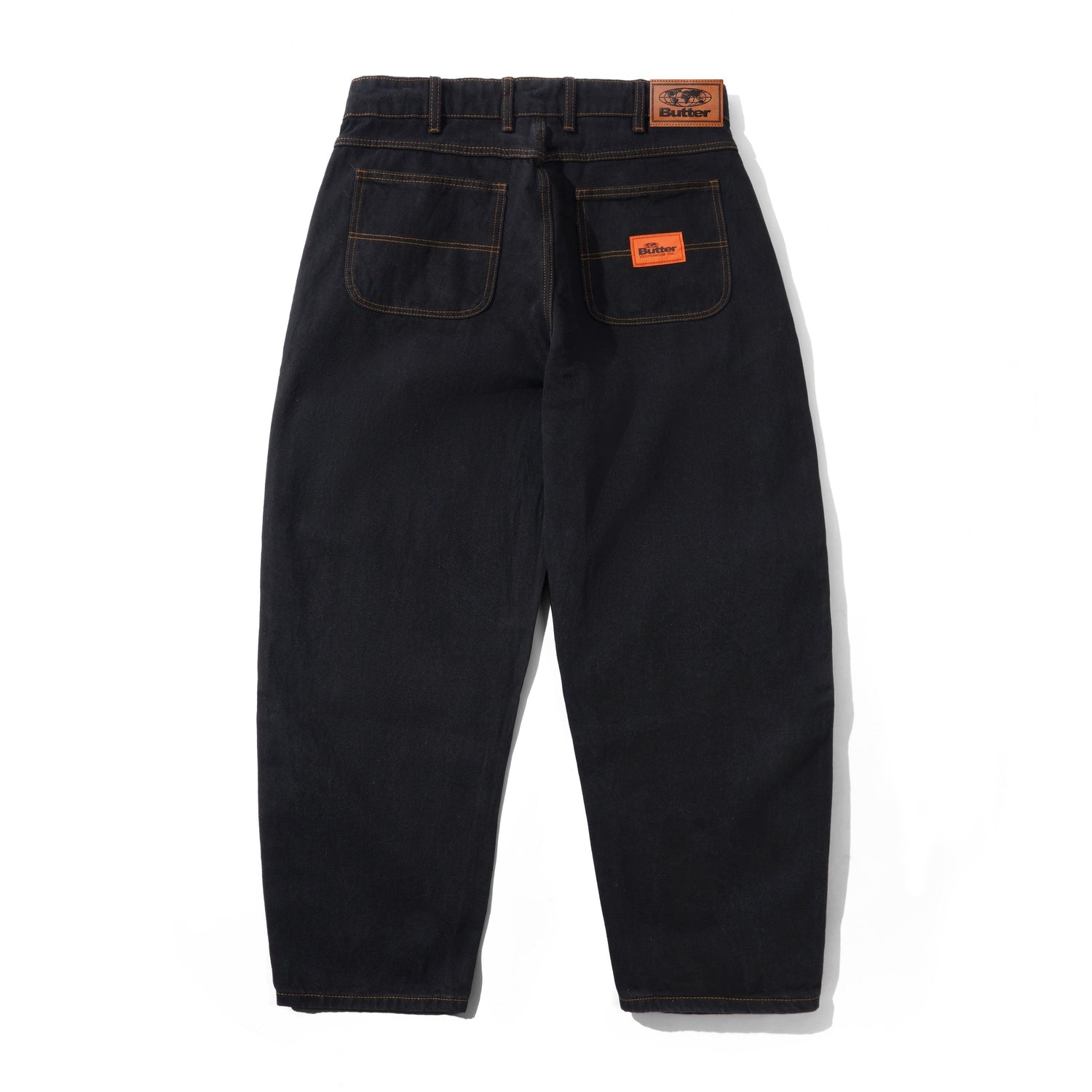 Santosuosso Denim Jeans, Stonewash Black