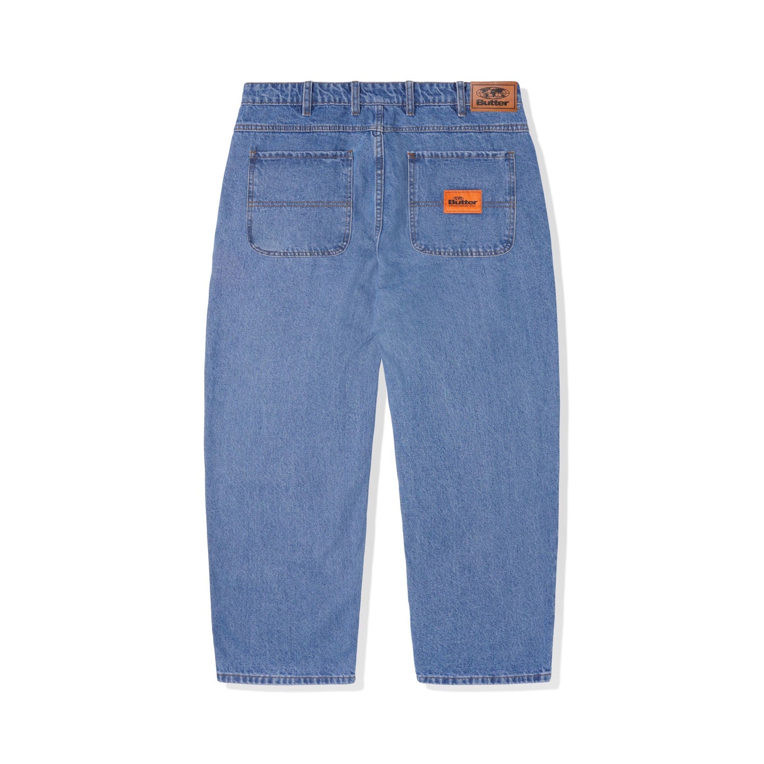 Santosuosso Denim Jeans, Washed Indigo