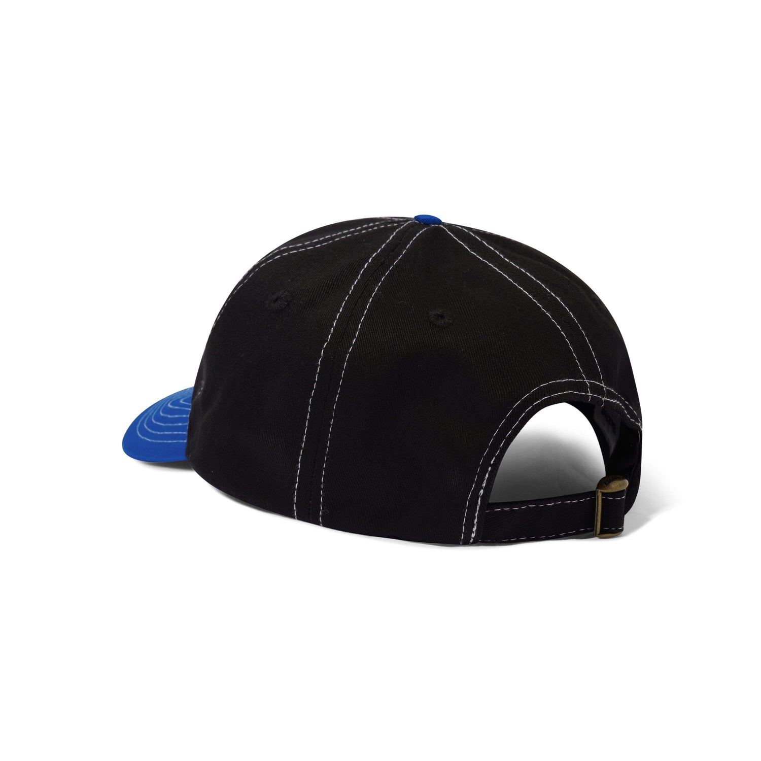 Scratch 6 Panel Cap, Black / Royal Blue