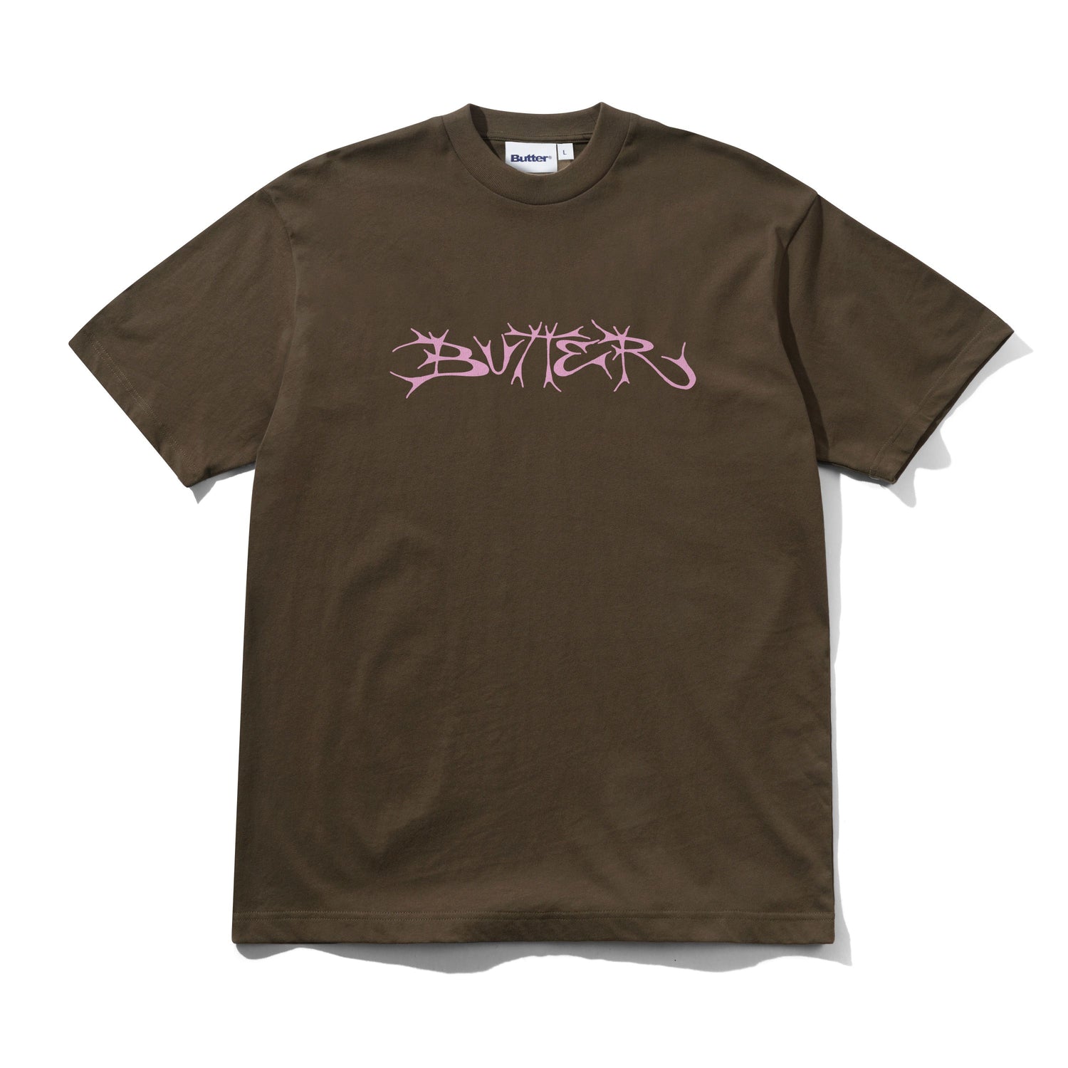 Scrawling Tee, Chestnut