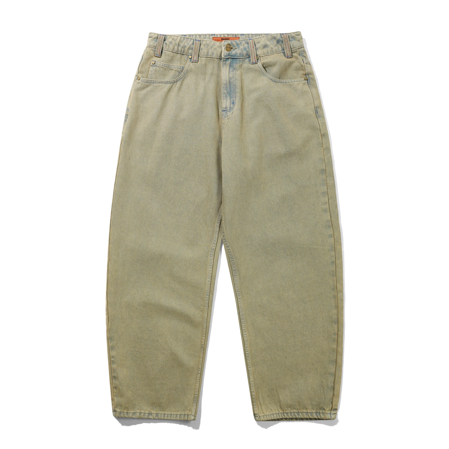 Serif Baggy Denim Jeans, Sunfade Blue
