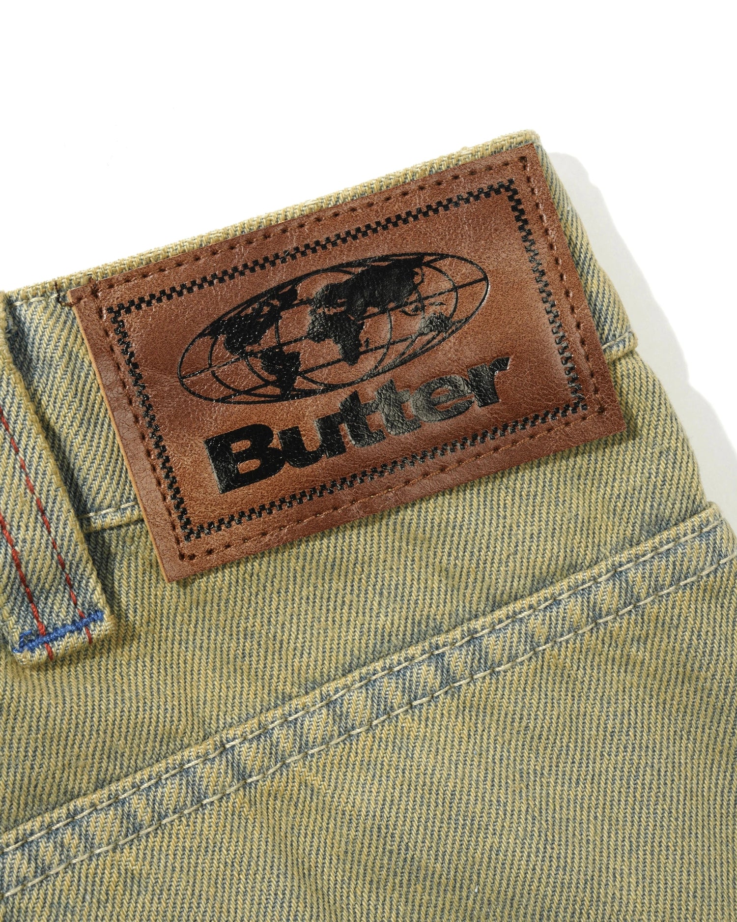 Serif Baggy Denim Jeans, Sunfade Blue