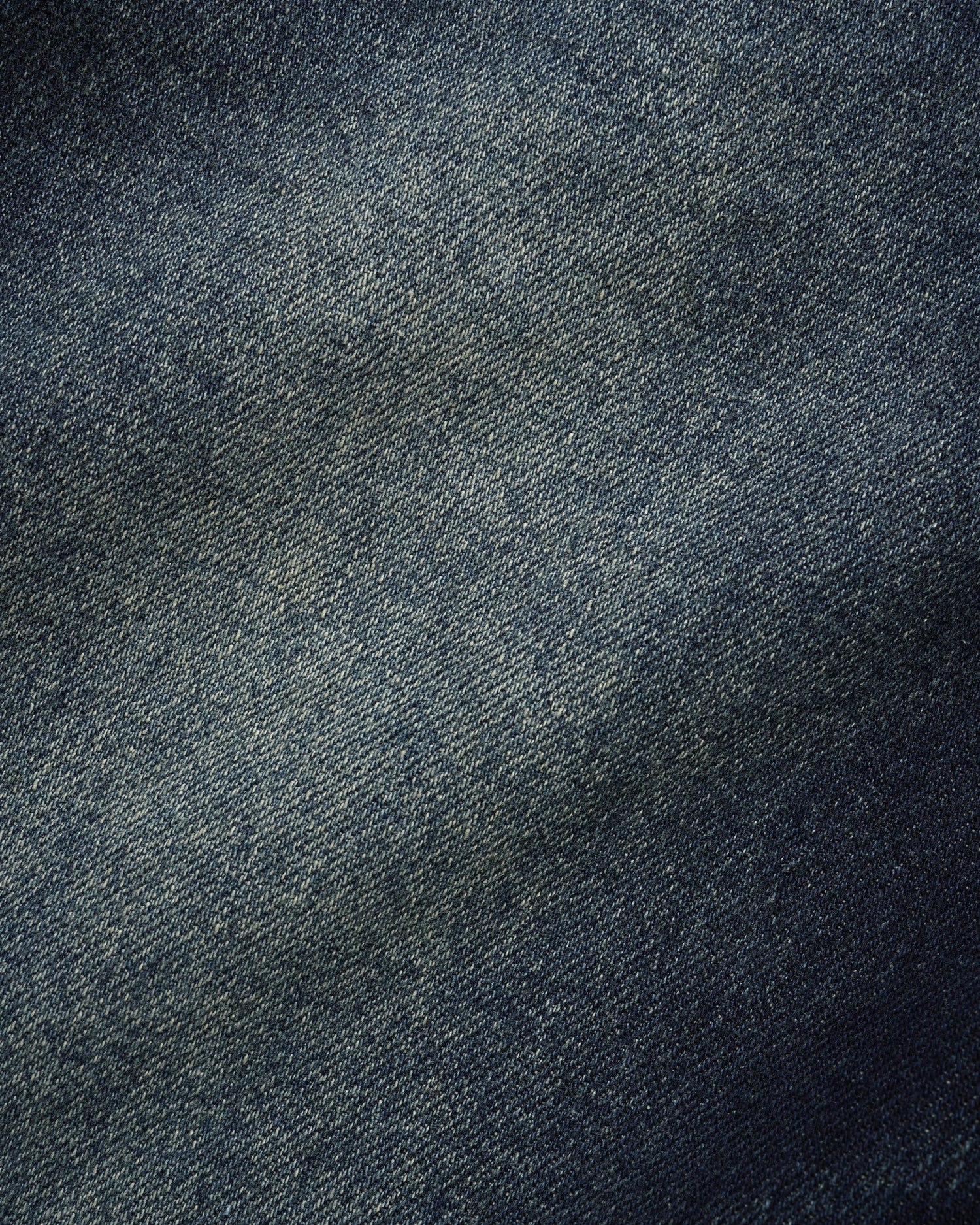 Serif Baggy Denim Shorts, Worn Dark Indigo